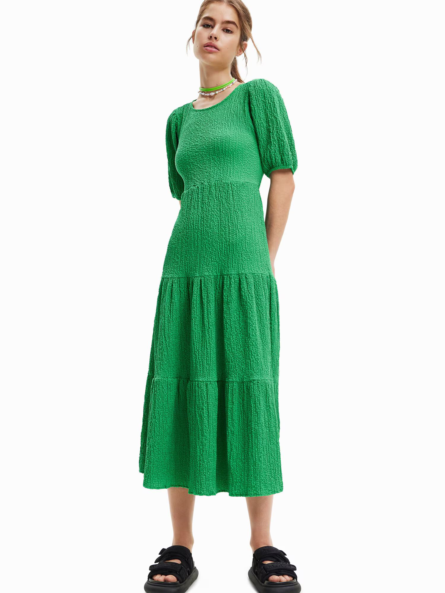 Desigual Rochie de vară 'WEND' verde iarbă - Pled.ro