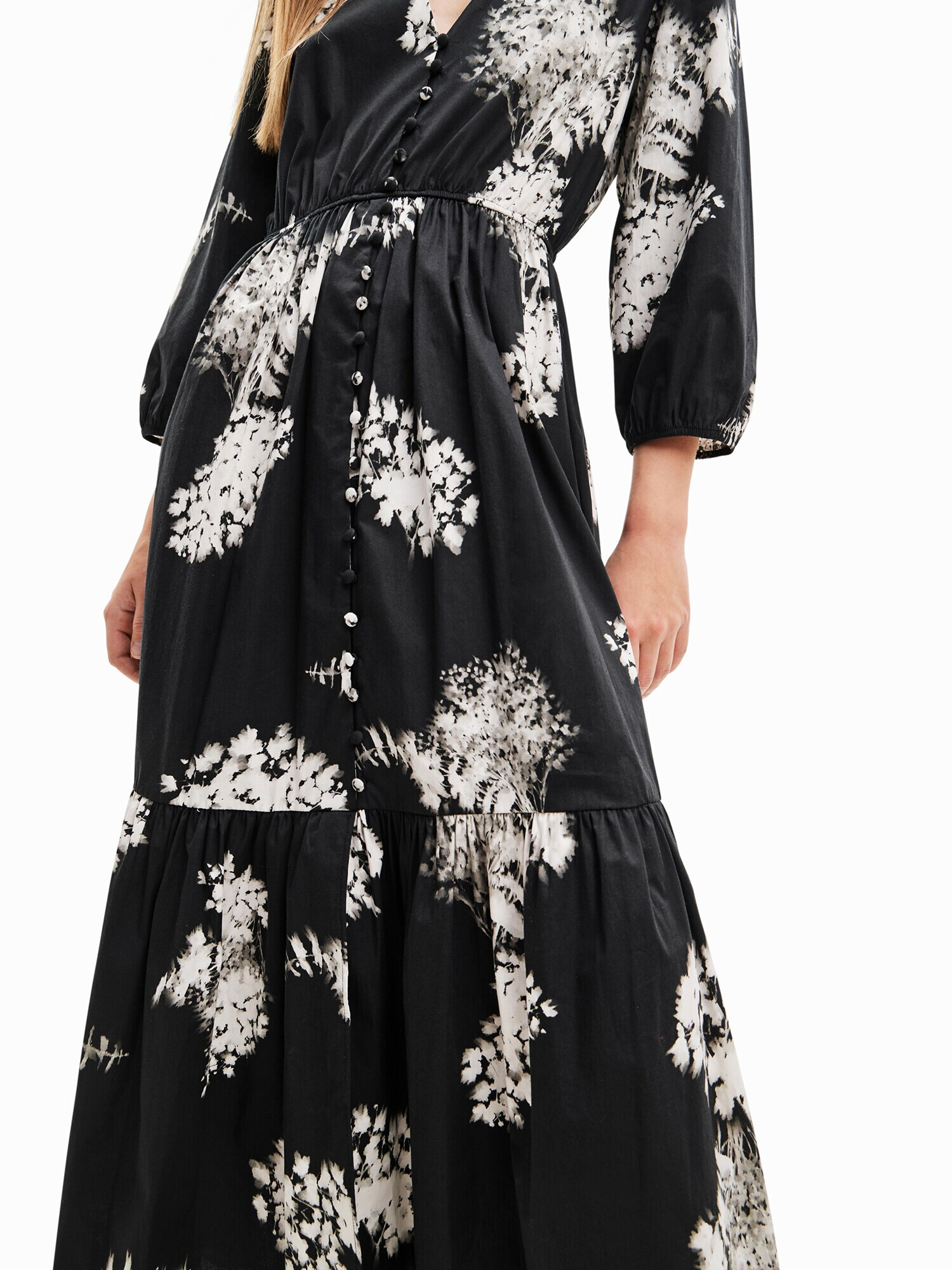 Desigual Rochie 'KENDALL' negru / alb - Pled.ro