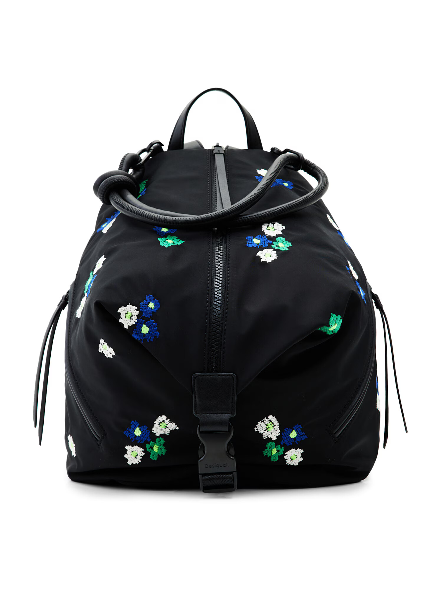 Desigual Rucsac albastru / verde / negru / alb - Pled.ro