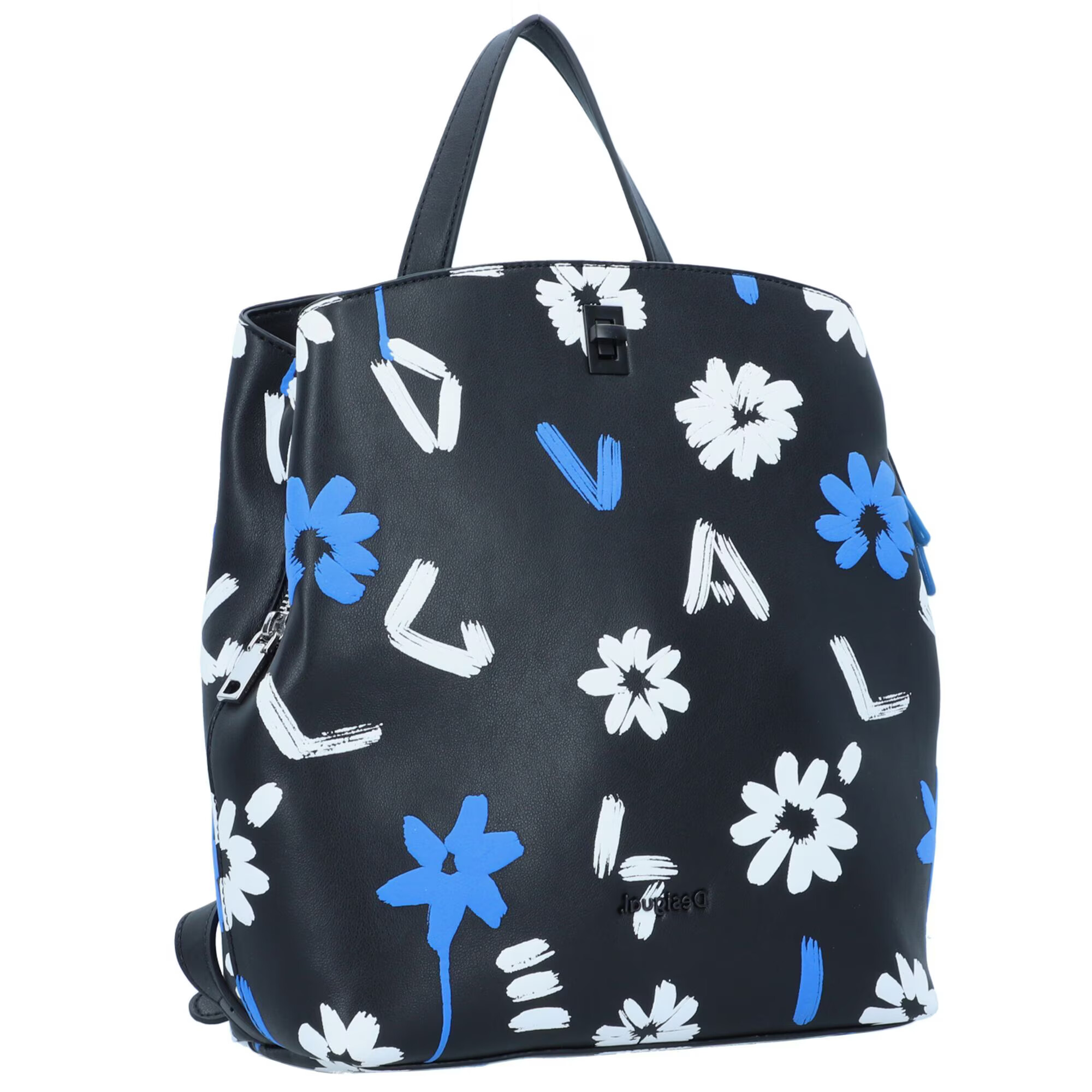 Desigual Rucsac 'Margy' albastru / negru / alb - Pled.ro