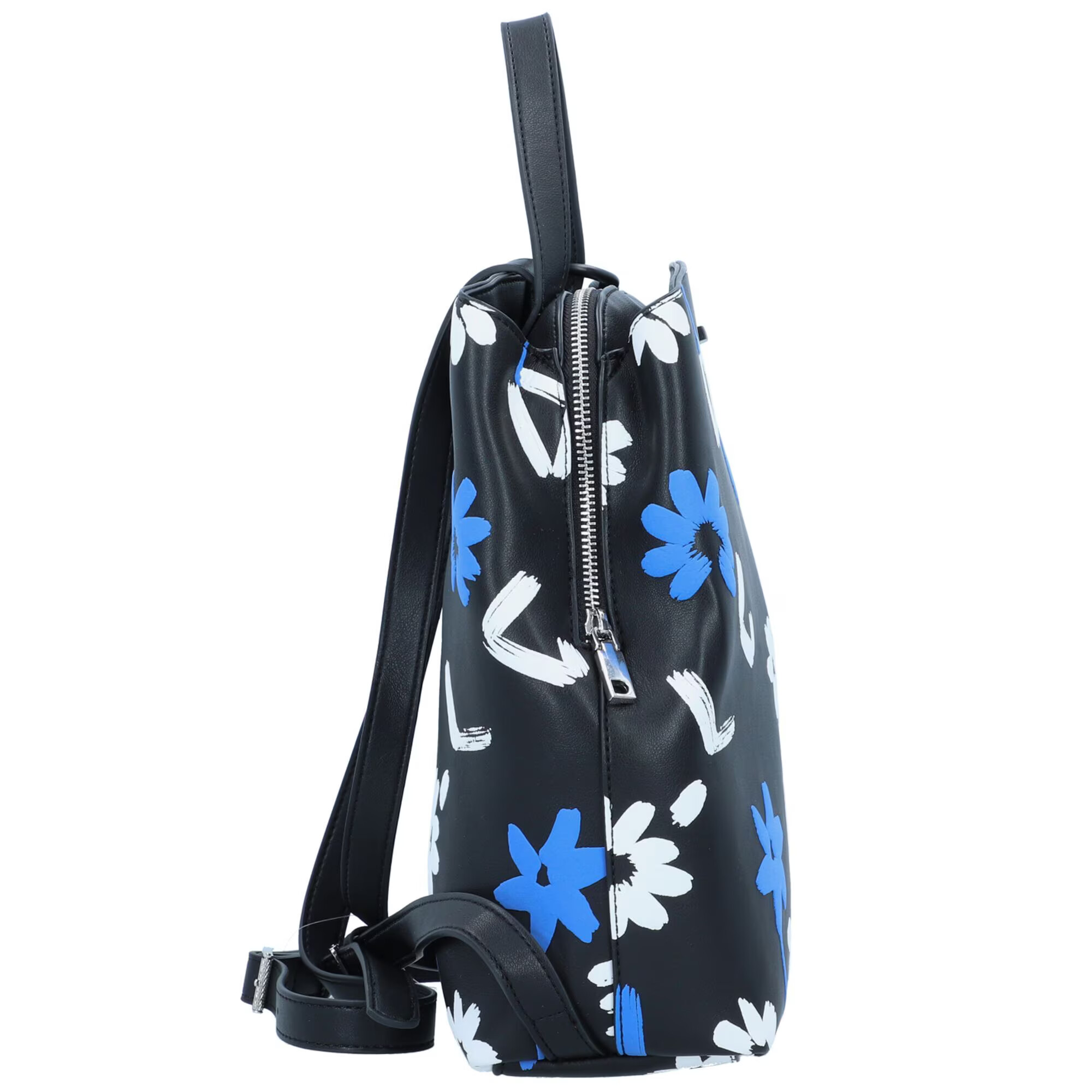 Desigual Rucsac 'Margy' albastru / negru / alb - Pled.ro