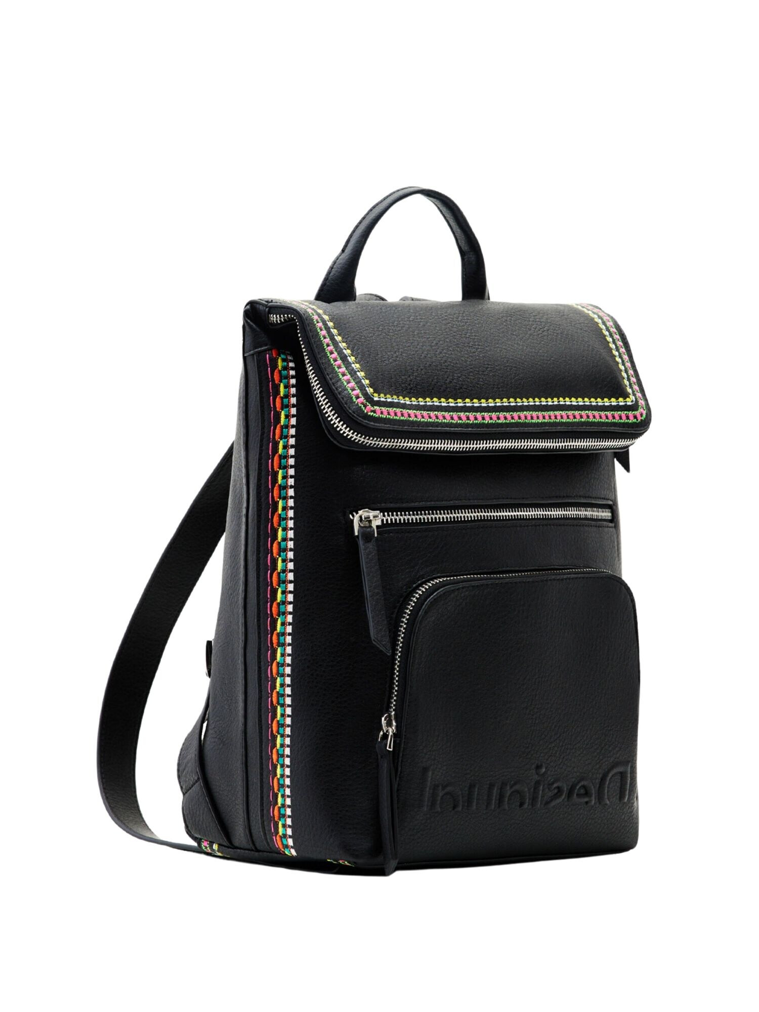 Desigual Rucsac 'Raven Nerano' negru - Pled.ro