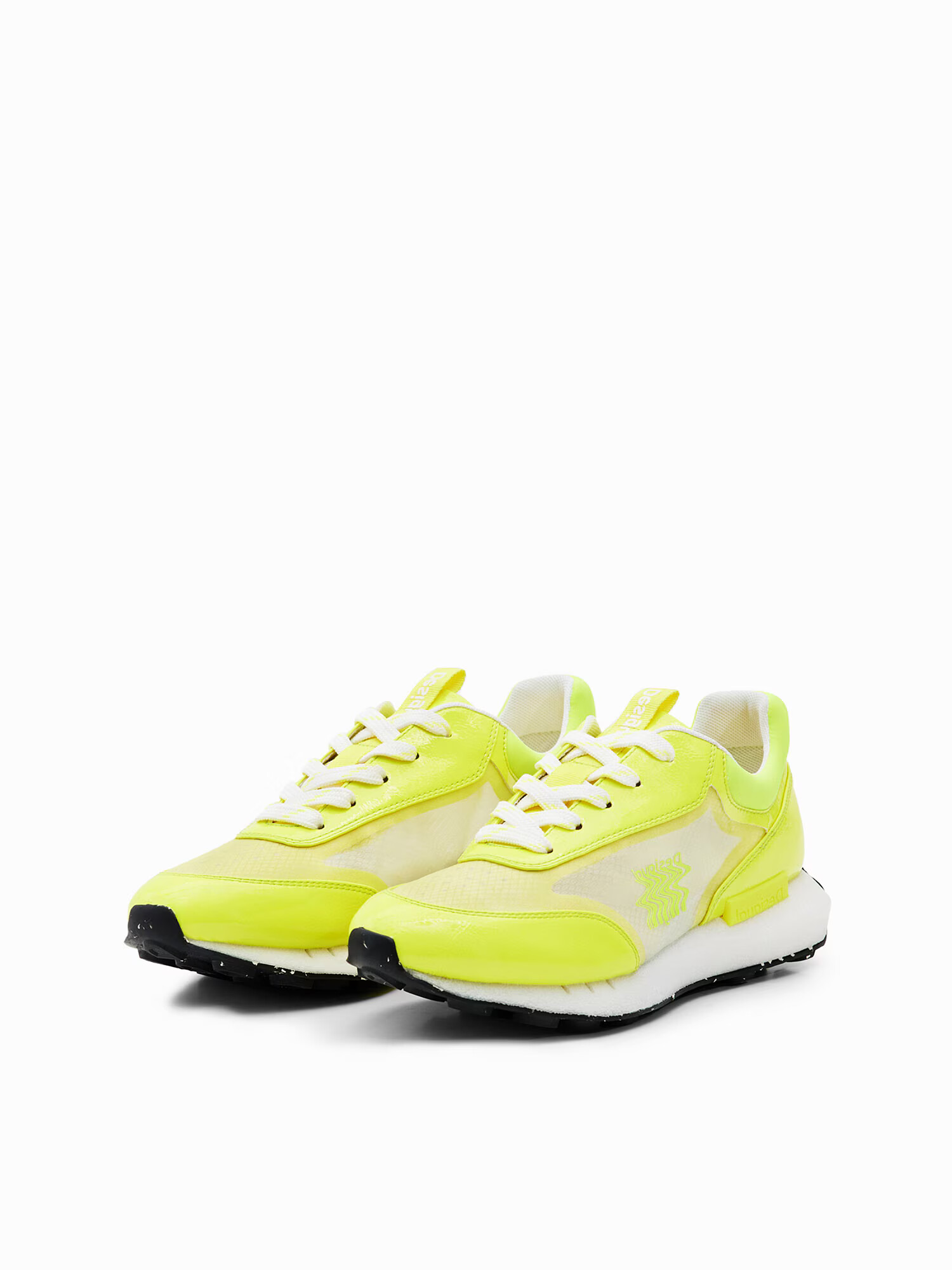 Desigual Sneaker low galben citron / galben pastel - Pled.ro