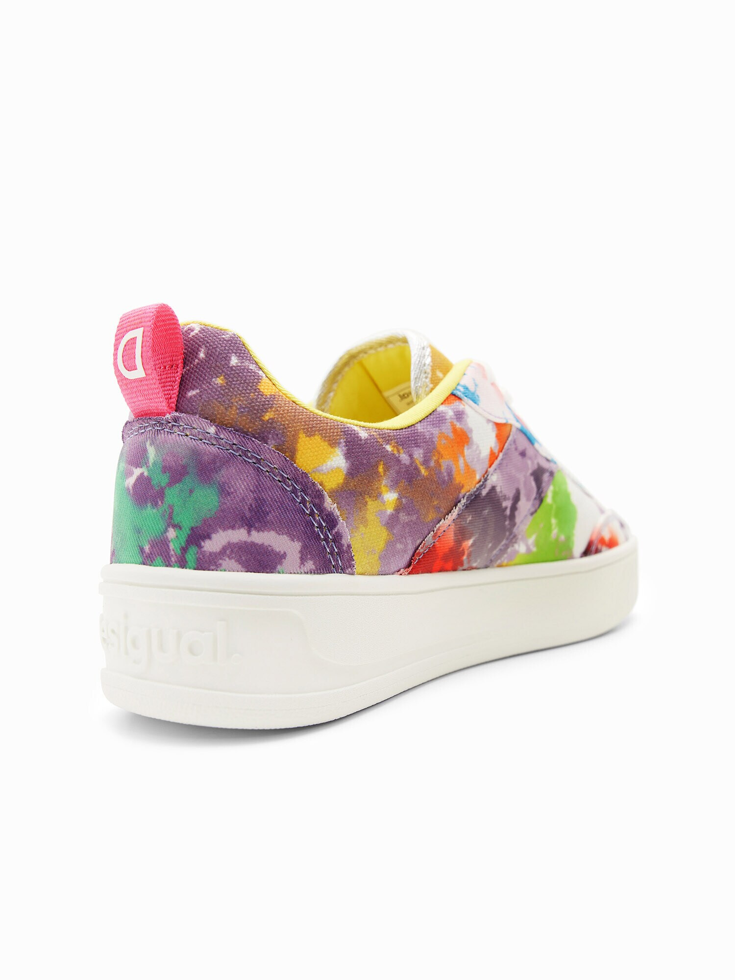 Desigual Sneaker low galben / lila / portocaliu / alb - Pled.ro