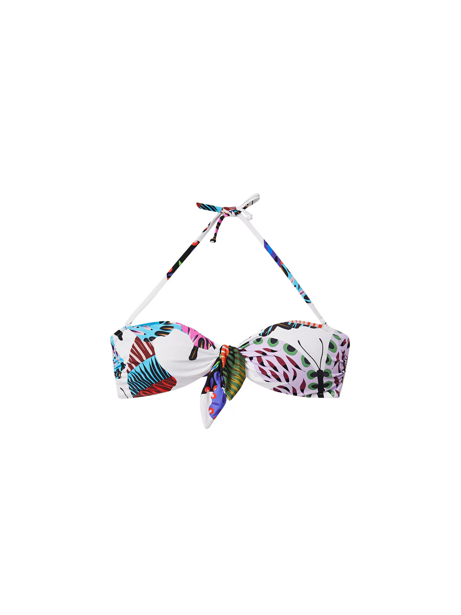 Desigual Sutien costum de baie 'Alana II' albastru / verde / lila / alb - Pled.ro