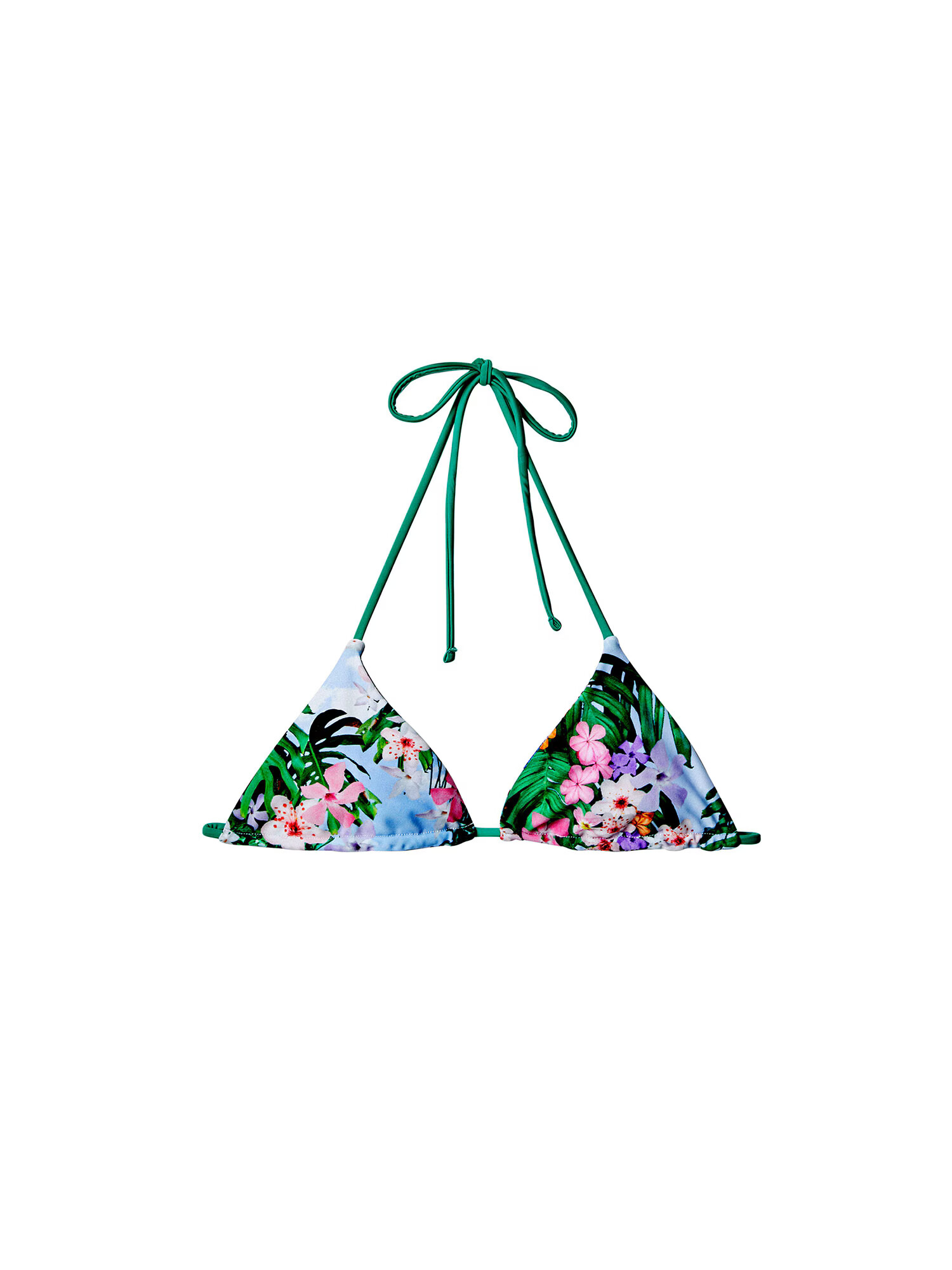 Desigual Sutien costum de baie 'Berenice' albastru deschis / verde / lila / roz - Pled.ro