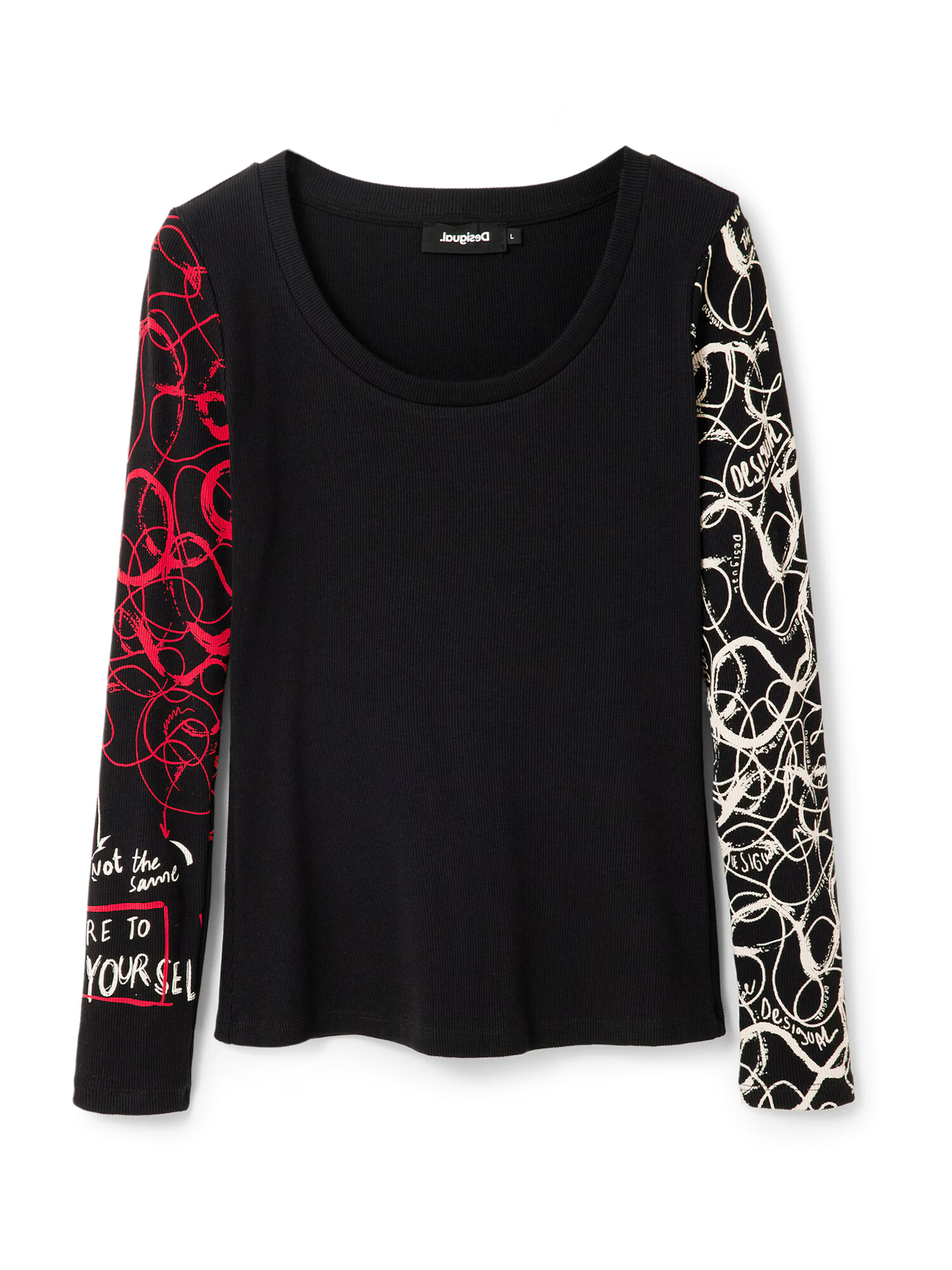 Desigual Tricou 'HERY' negru - Pled.ro