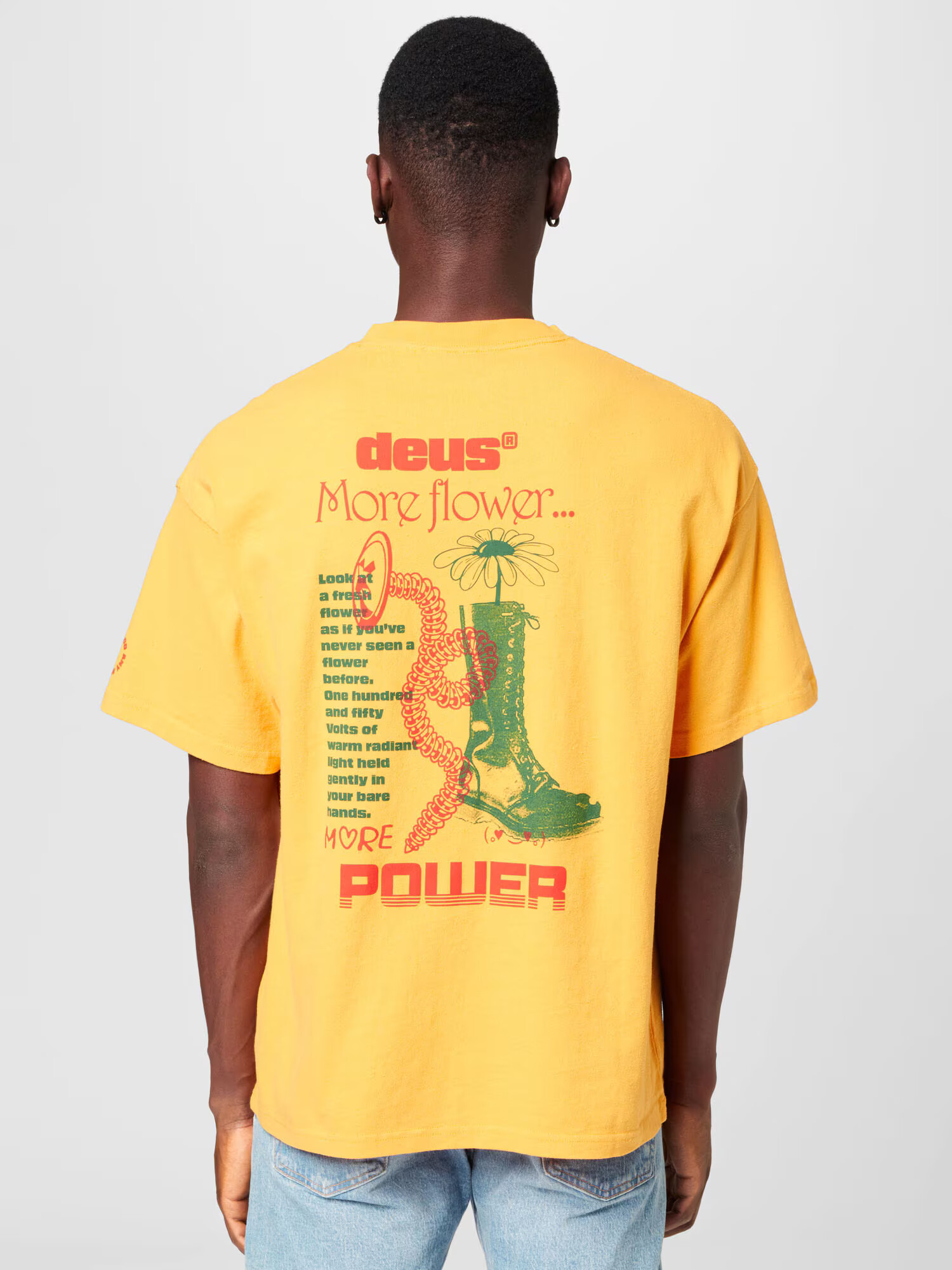 DEUS EX MACHINA Tricou 'Venus' galben / verde / roșu - Pled.ro