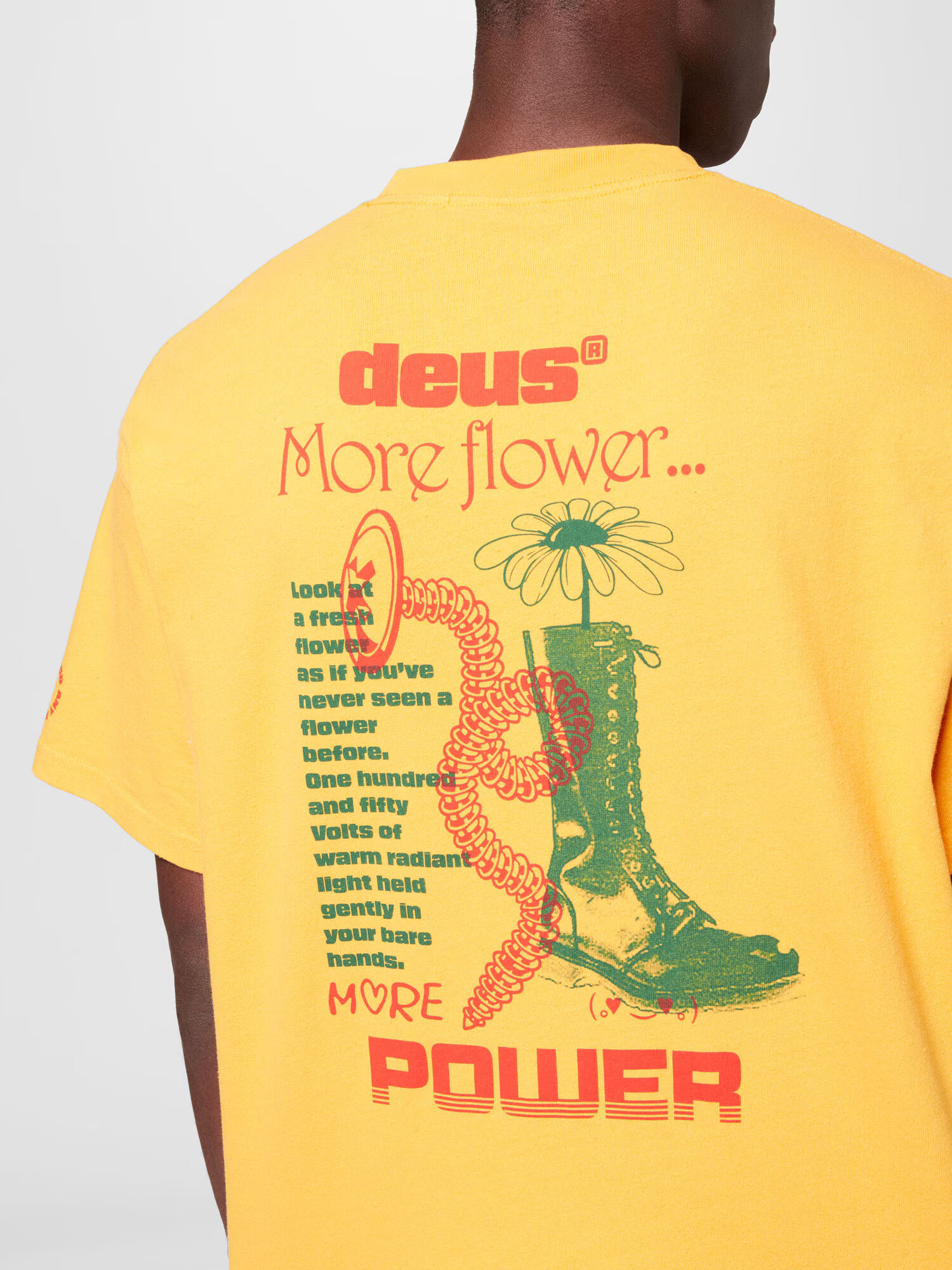 DEUS EX MACHINA Tricou 'Venus' galben / verde / roșu - Pled.ro