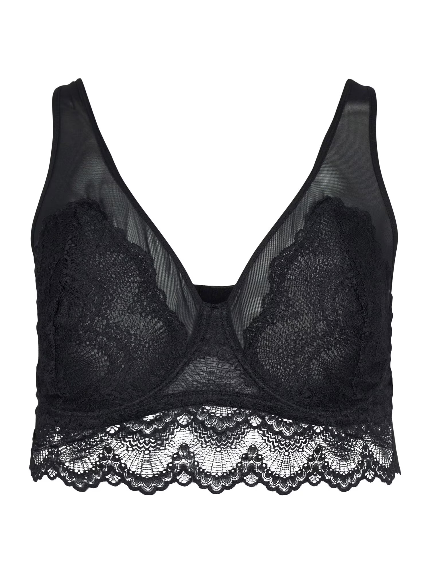 Devoted by Zizzi Sutien 'BONY' negru - Pled.ro