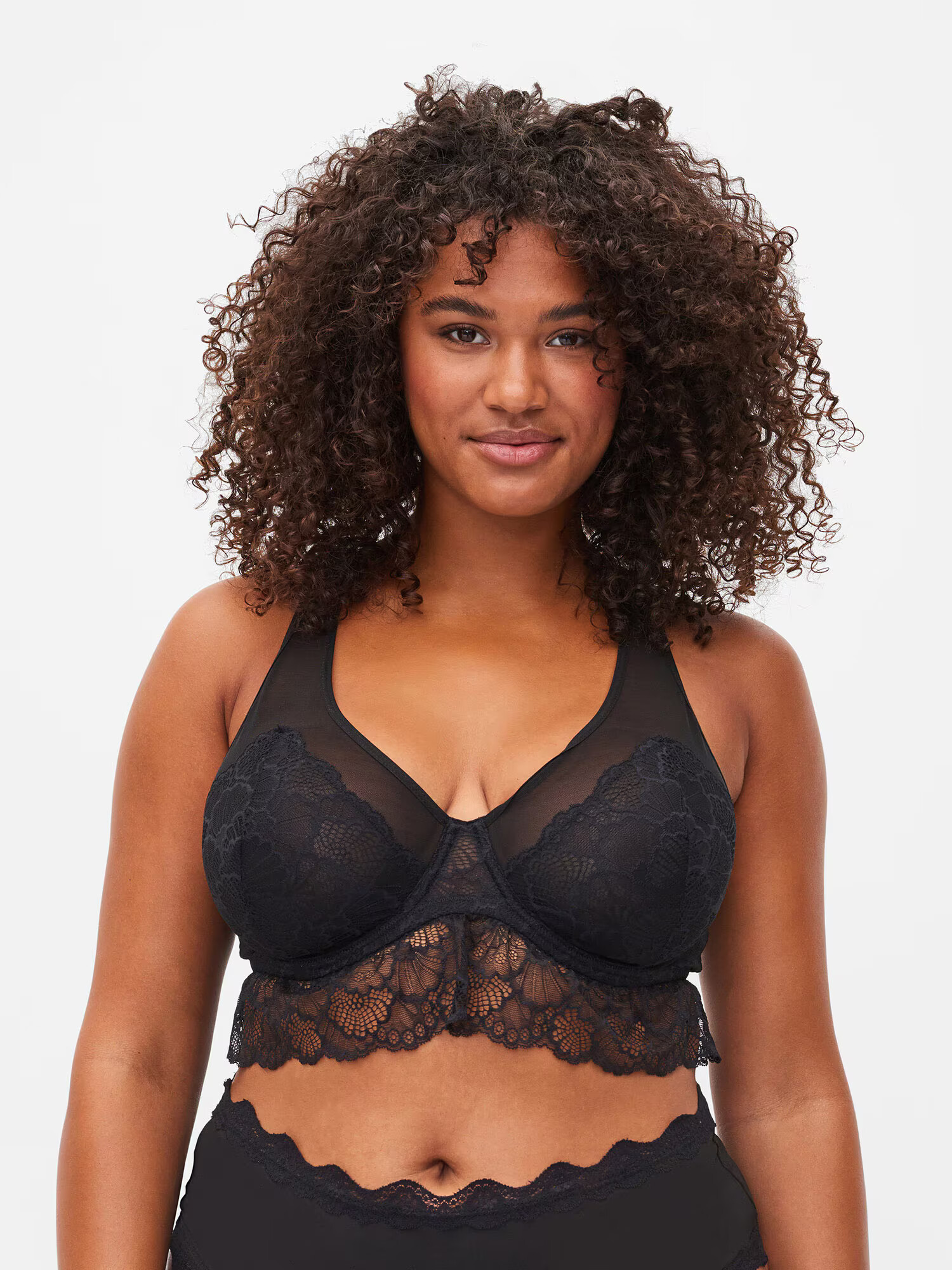 Devoted by Zizzi Sutien 'BONY' negru - Pled.ro