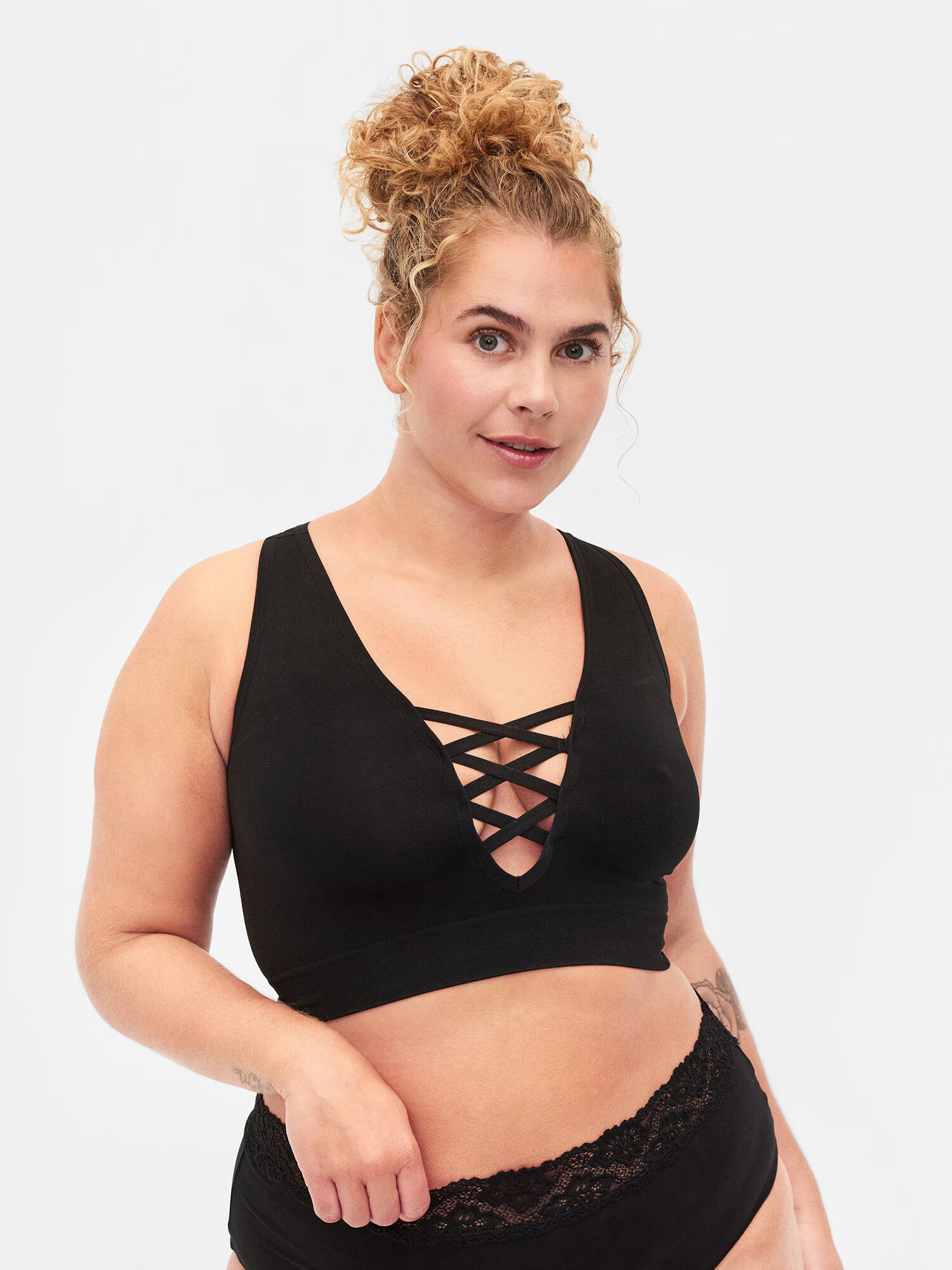 Devoted by Zizzi Sutien 'LORIN' negru - Pled.ro