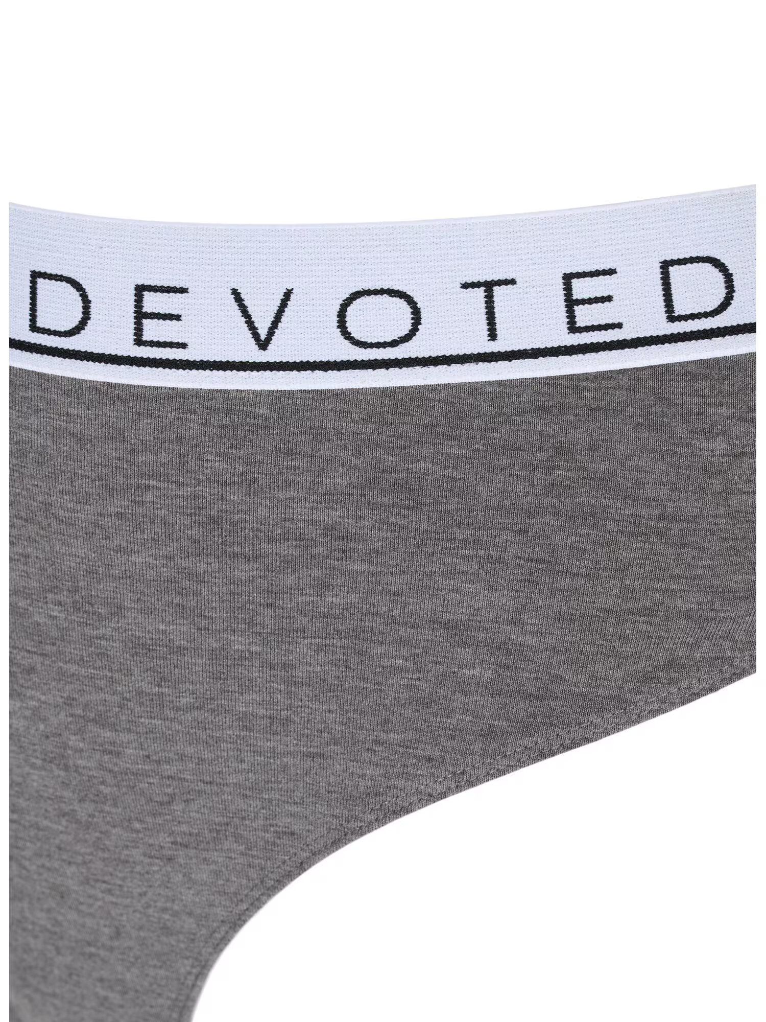 Devoted by Zizzi Tanga gri amestecat / negru / alb murdar - Pled.ro