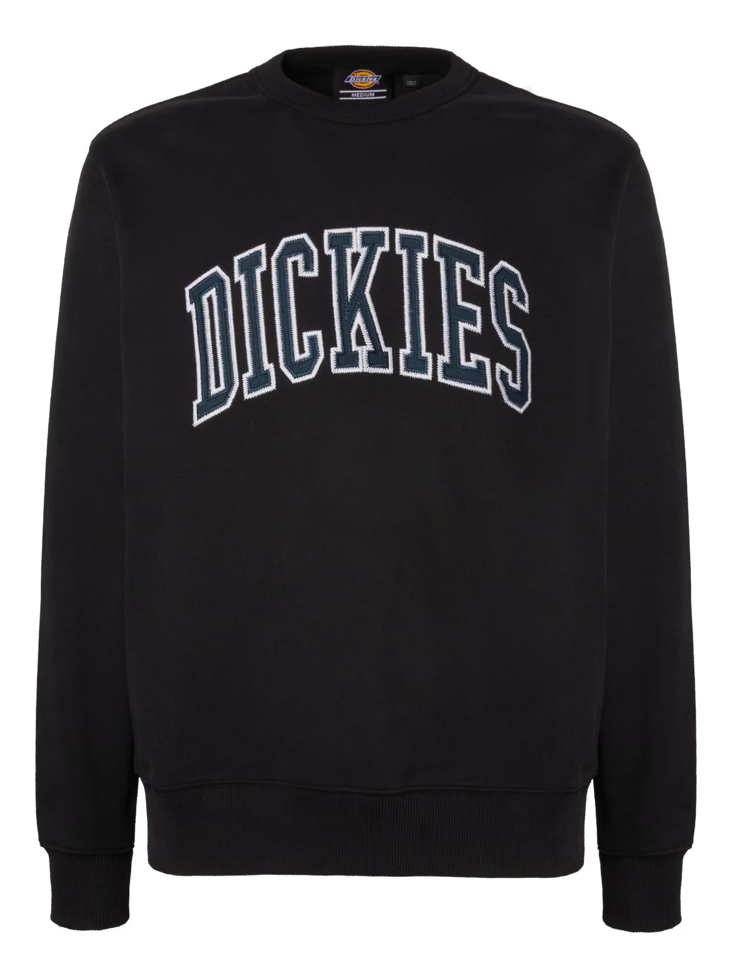 DICKIES Bluză de molton 'AITKIN' negru / alb - Pled.ro