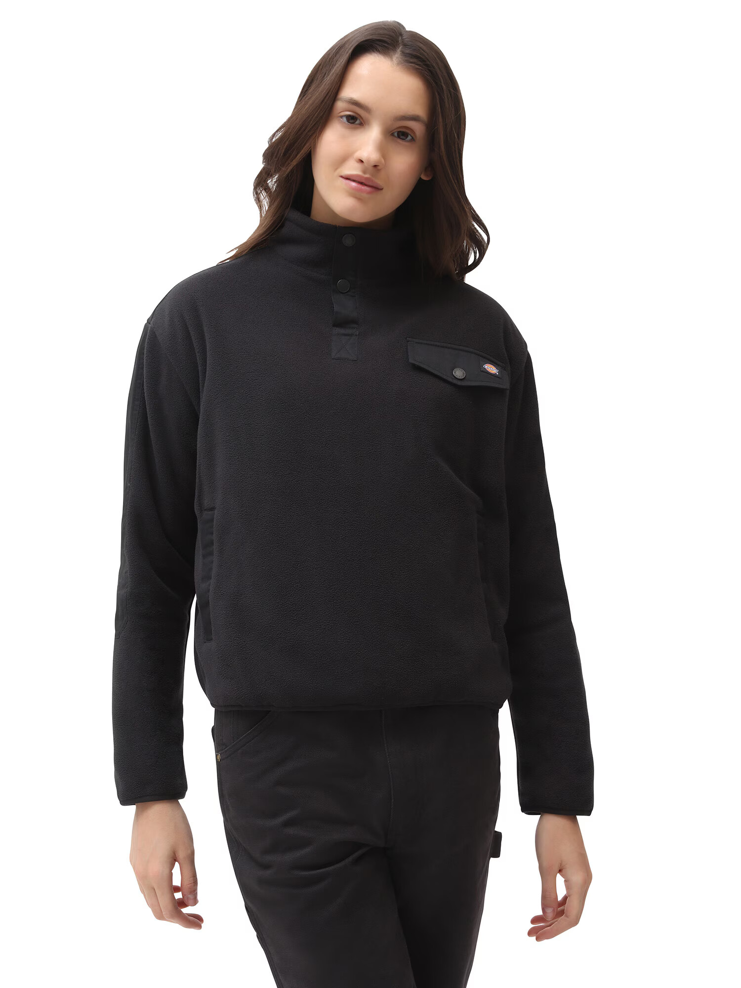 DICKIES Bluză de molton 'PORT ALLEN' negru - Pled.ro