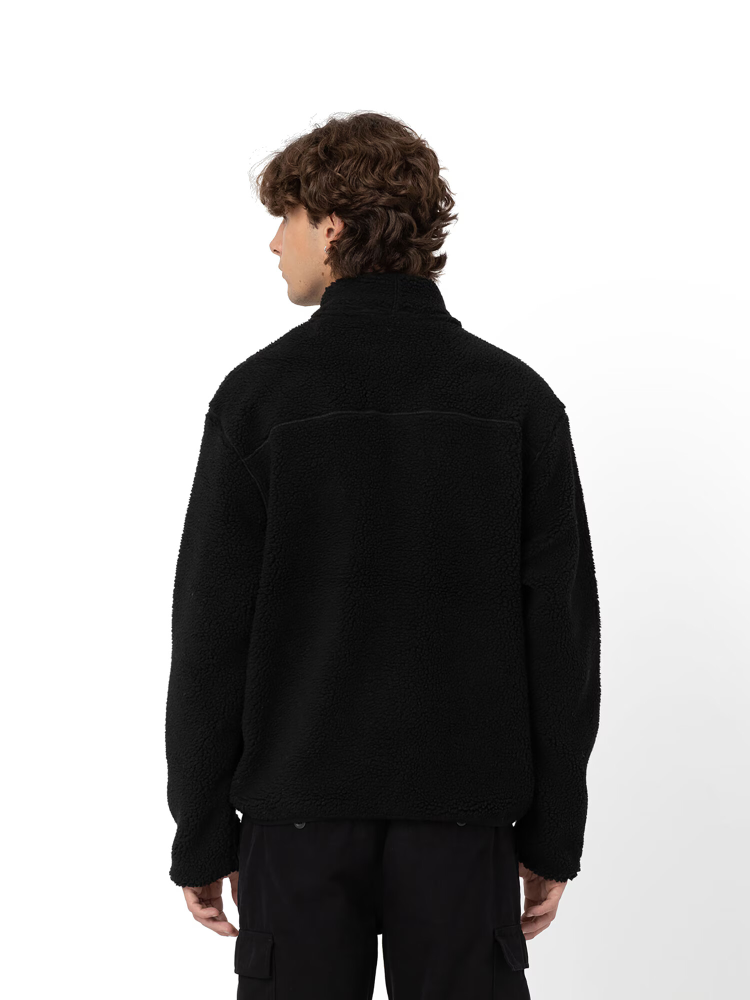 DICKIES Jachetă fleece ''HOPE' negru - Pled.ro