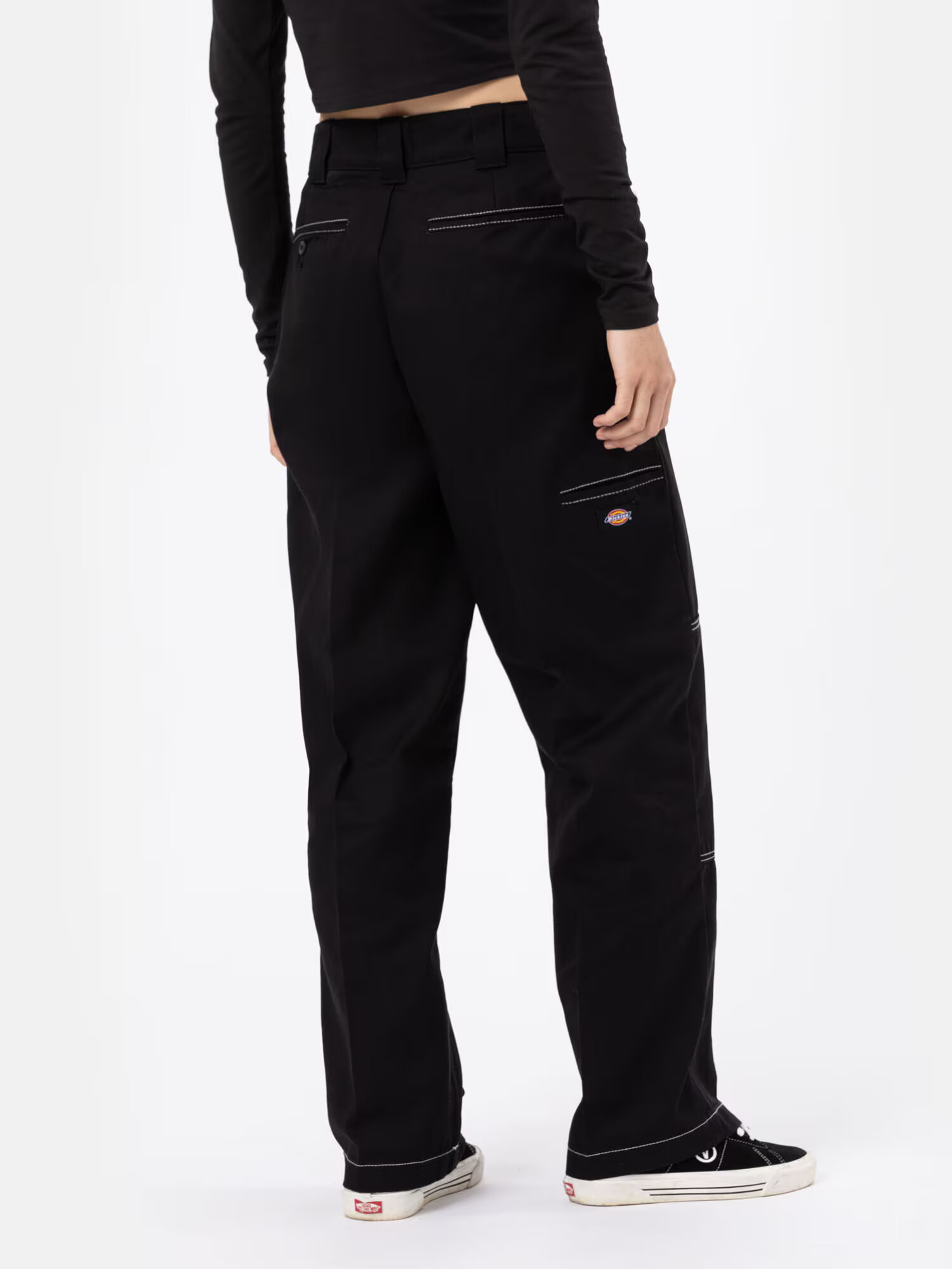 DICKIES Pantaloni bej deschis / negru - Pled.ro