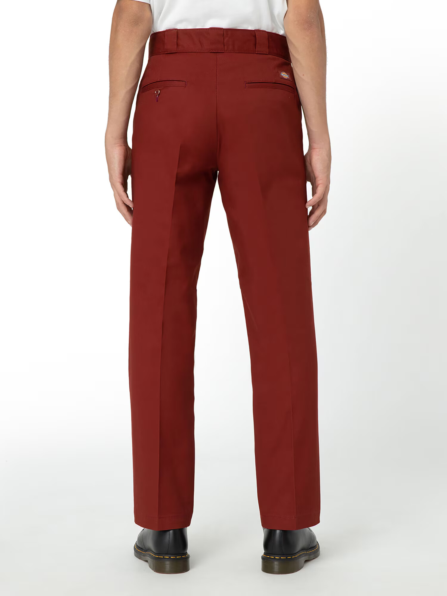 DICKIES Pantaloni '874 WORK' roșu burgundy - Pled.ro