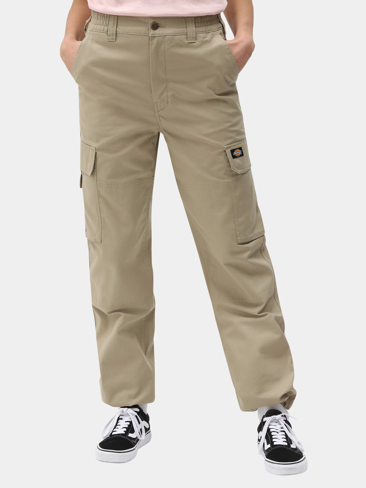 DICKIES Pantaloni cu buzunare 'Hooper Bay' bej - Pled.ro