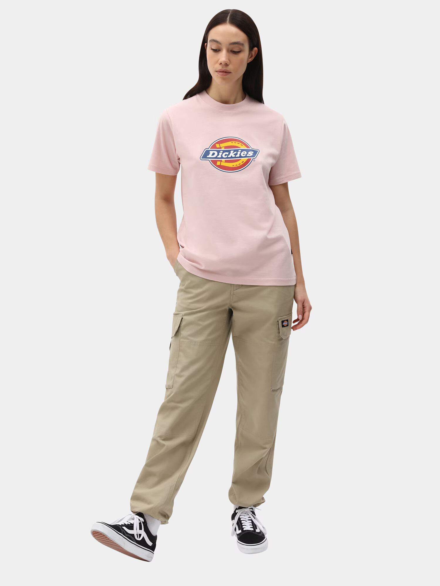 DICKIES Pantaloni cu buzunare 'Hooper Bay' bej - Pled.ro