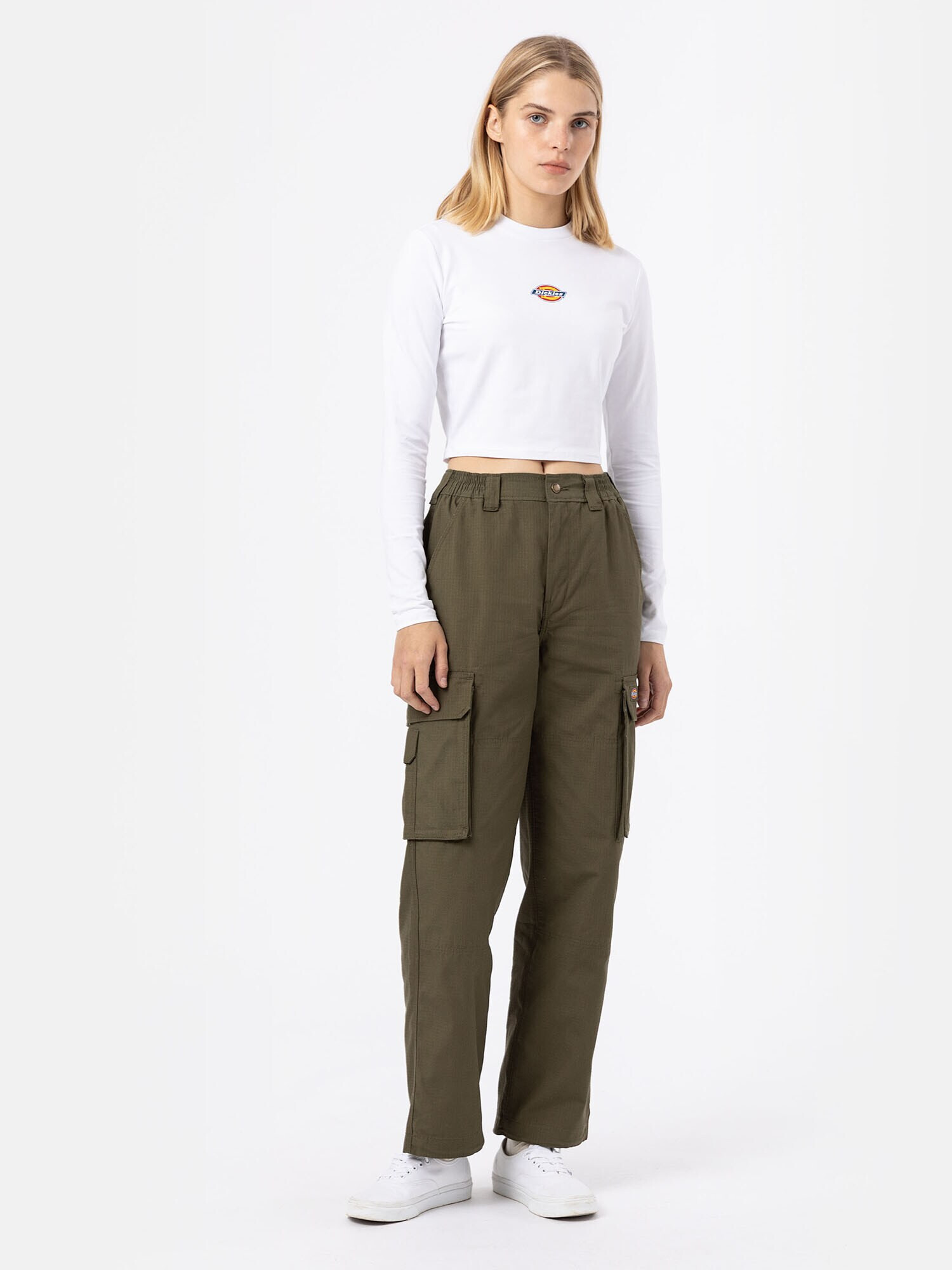 DICKIES Pantaloni cu buzunare 'HOOPER BAY' verde pin - Pled.ro