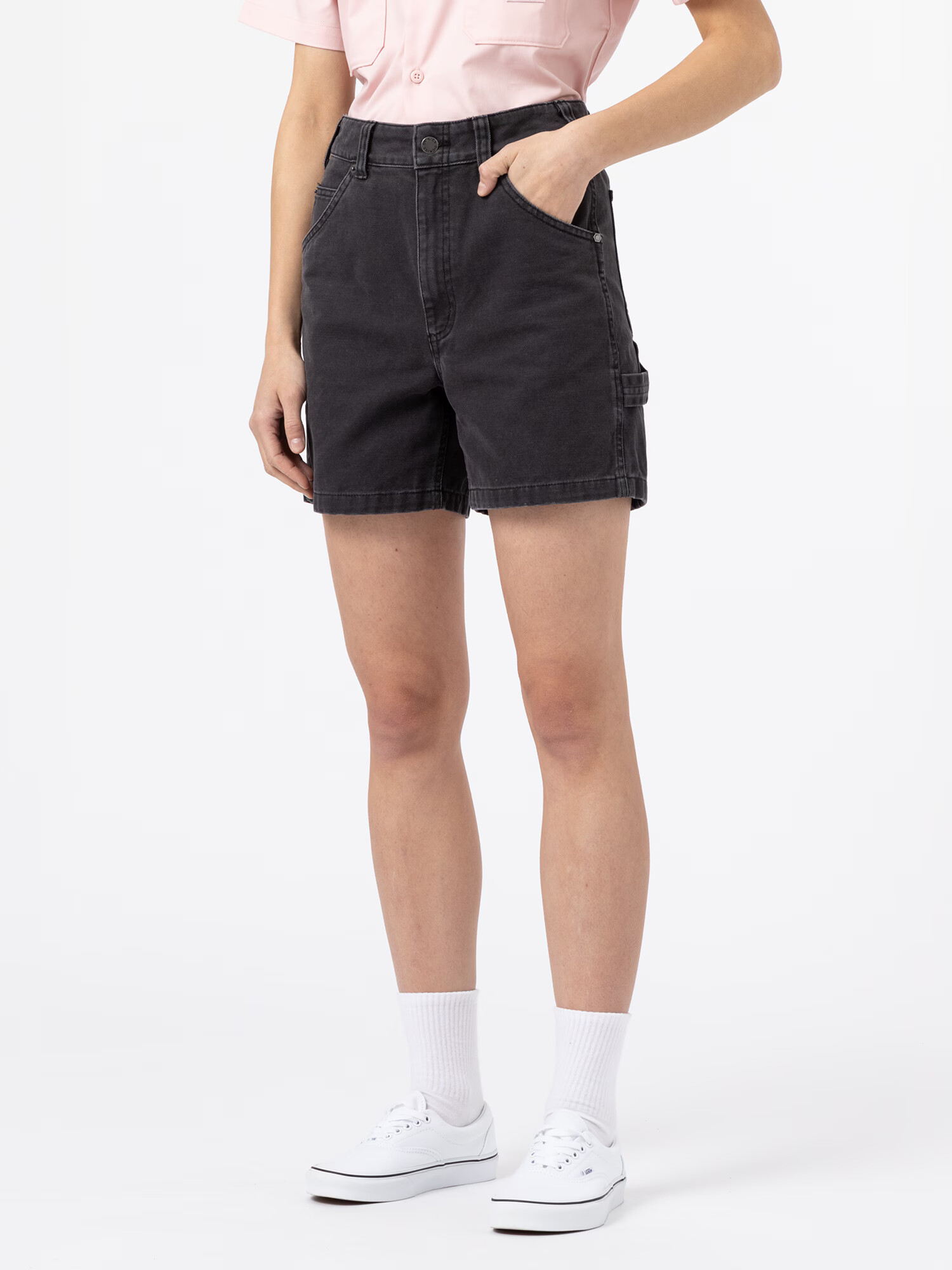 DICKIES Pantaloni 'DUCK' alb - Pled.ro