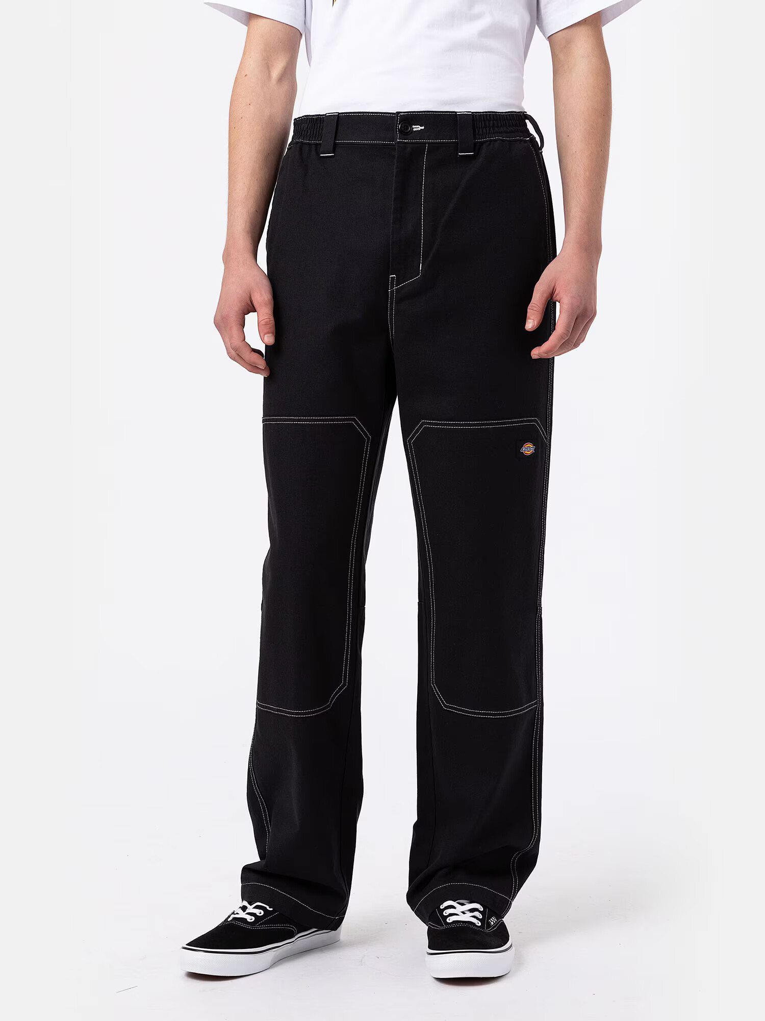 DICKIES Pantaloni eleganți albastru / galben / roșu / negru / alb - Pled.ro