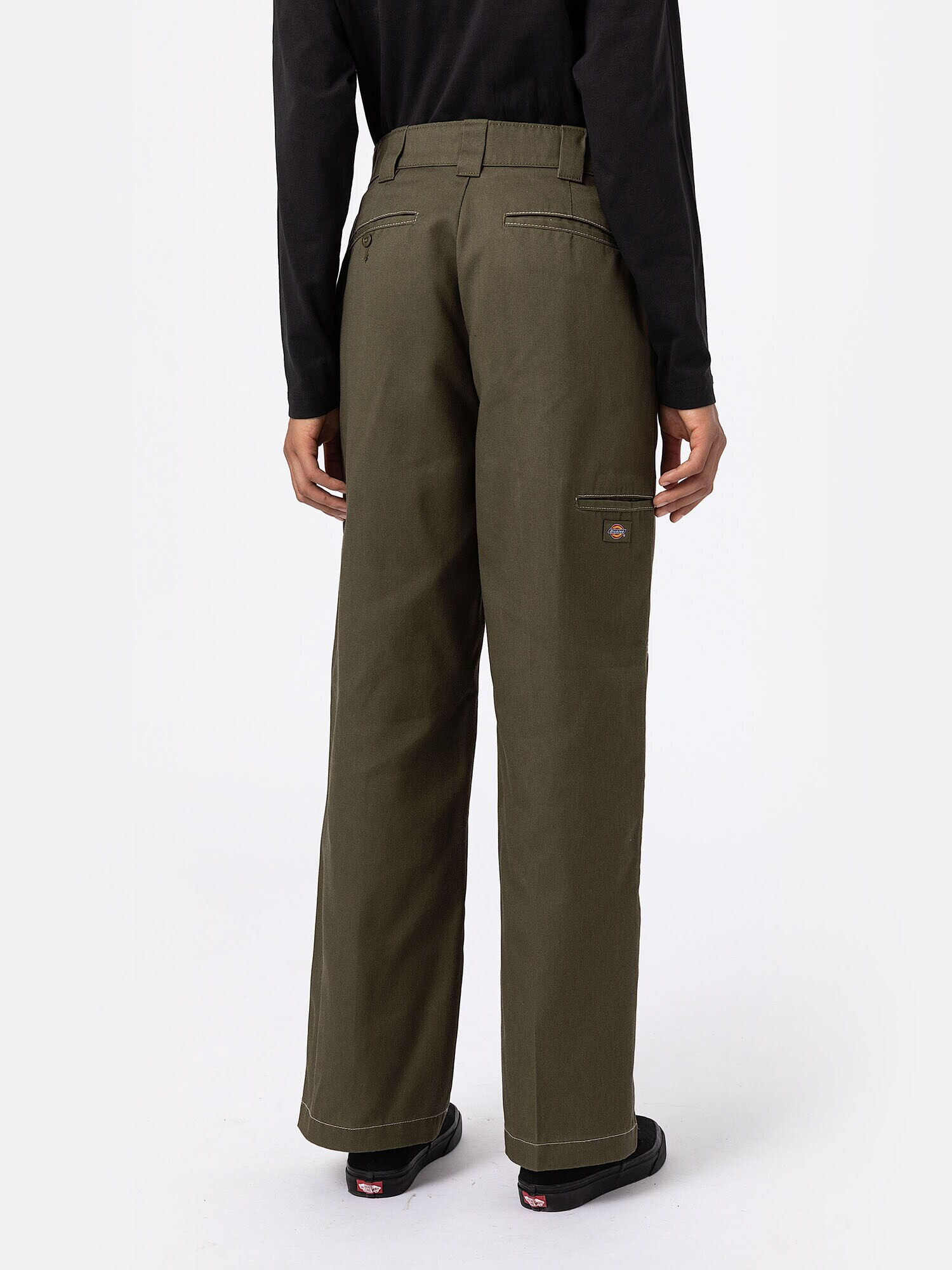 DICKIES Pantaloni galben / oliv / roșu / alb - Pled.ro