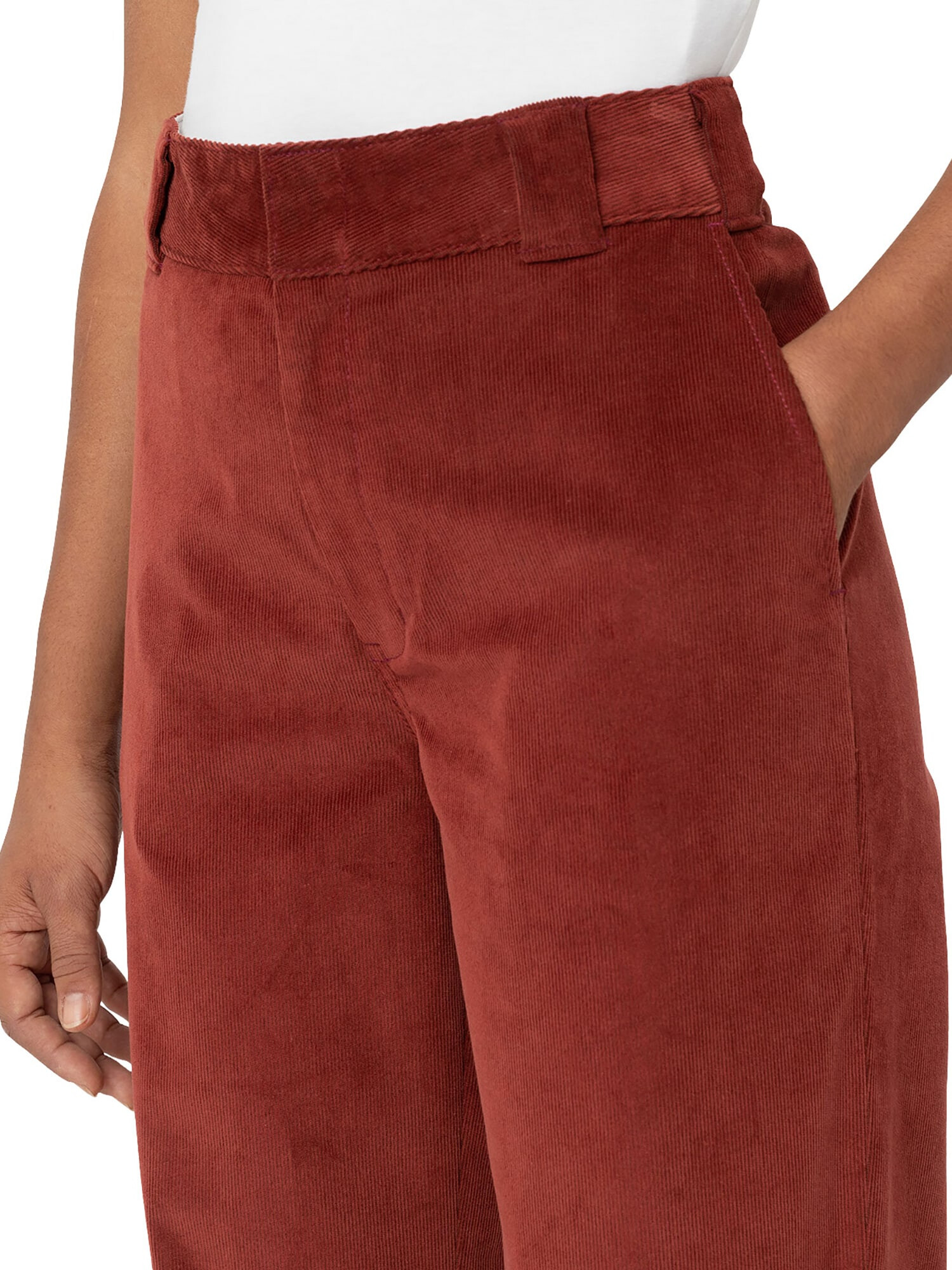 DICKIES Pantaloni roșu burgundy - Pled.ro