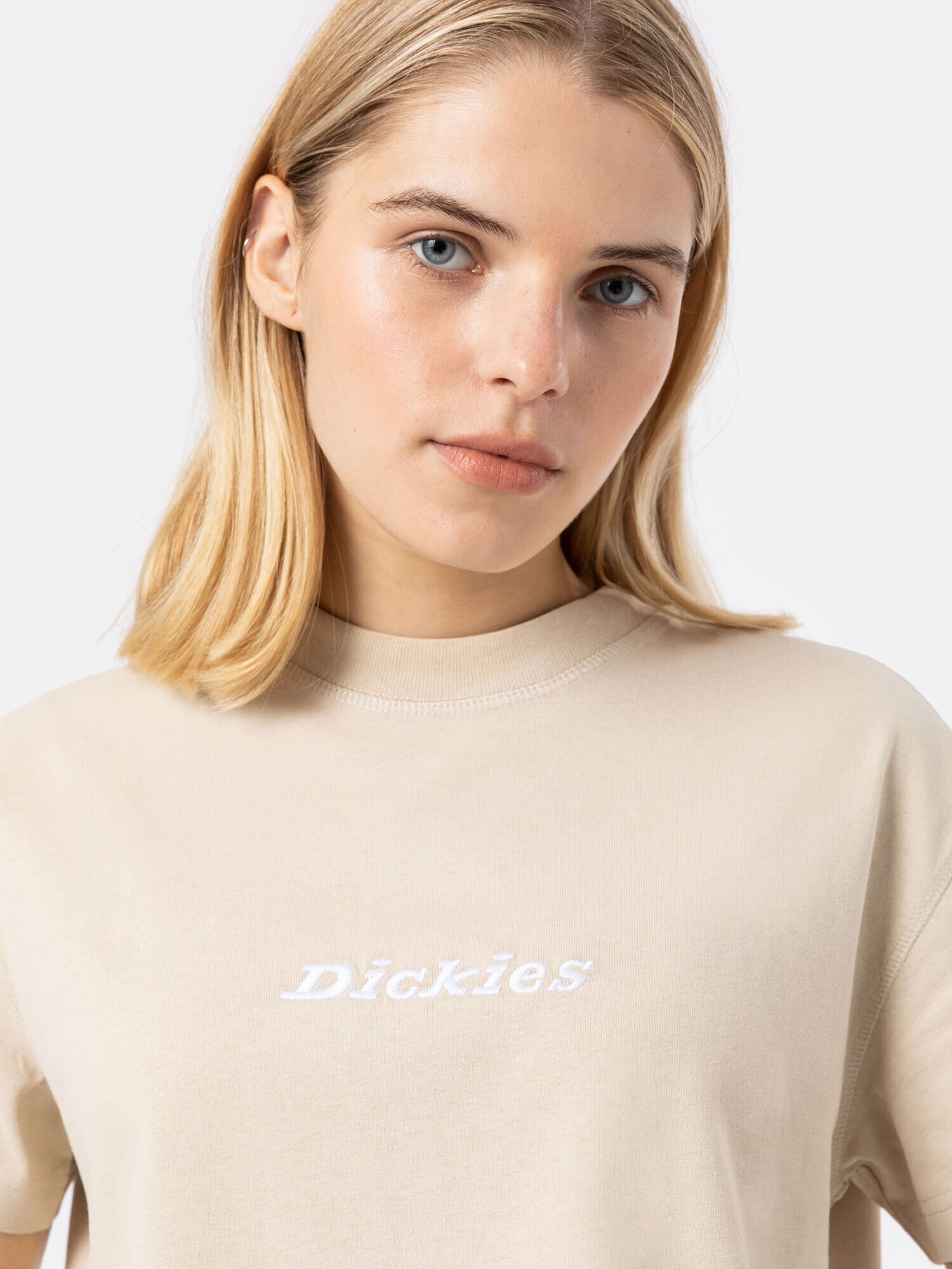 DICKIES Tricou 'LORETTO' bej deschis / mai multe culori - Pled.ro