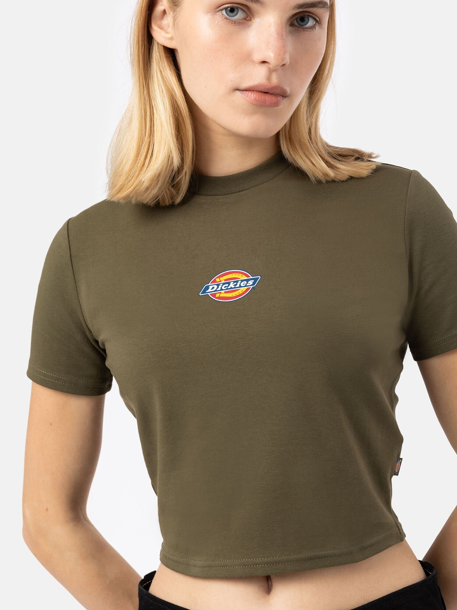 DICKIES Tricou 'MAPLE VALLEY' verde închis - Pled.ro