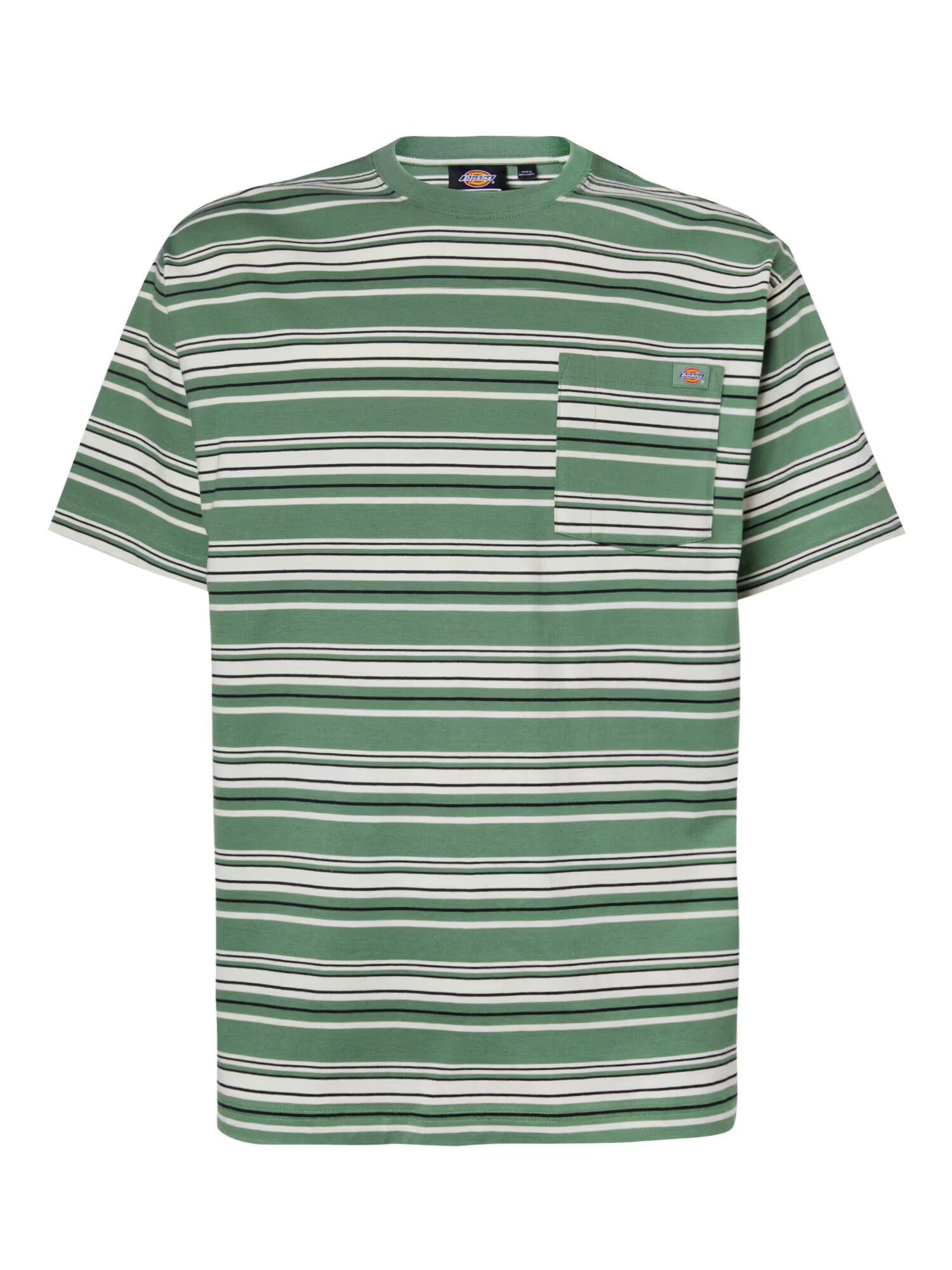 DICKIES Tricou 'Westover' verde / negru / alb - Pled.ro