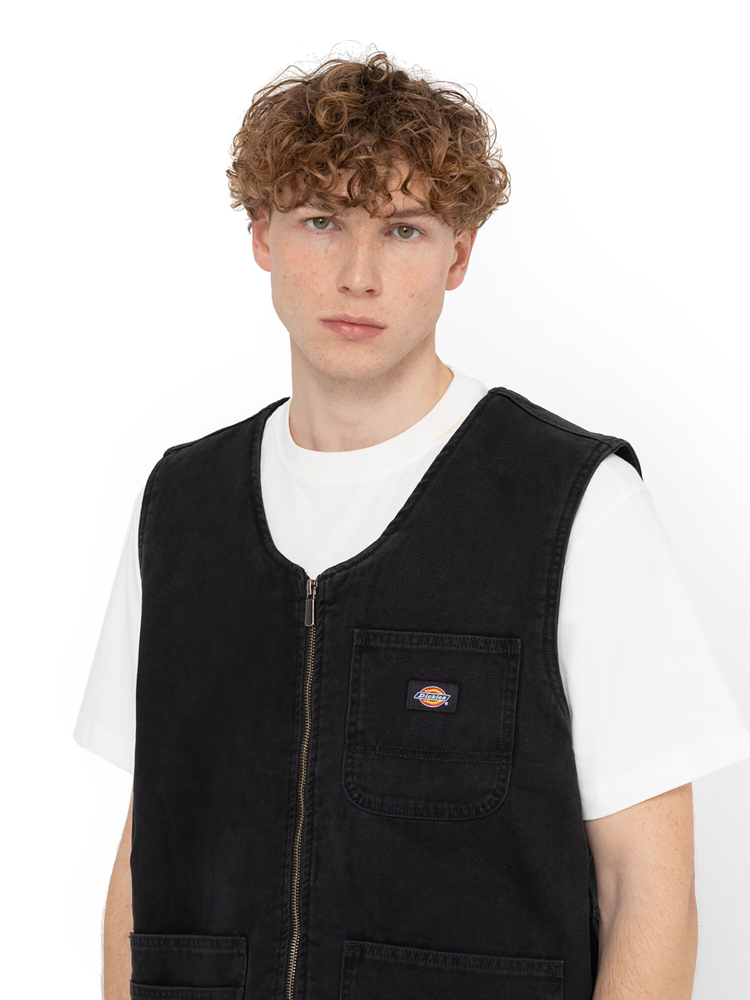 DICKIES Vestă 'Duck' negru - Pled.ro