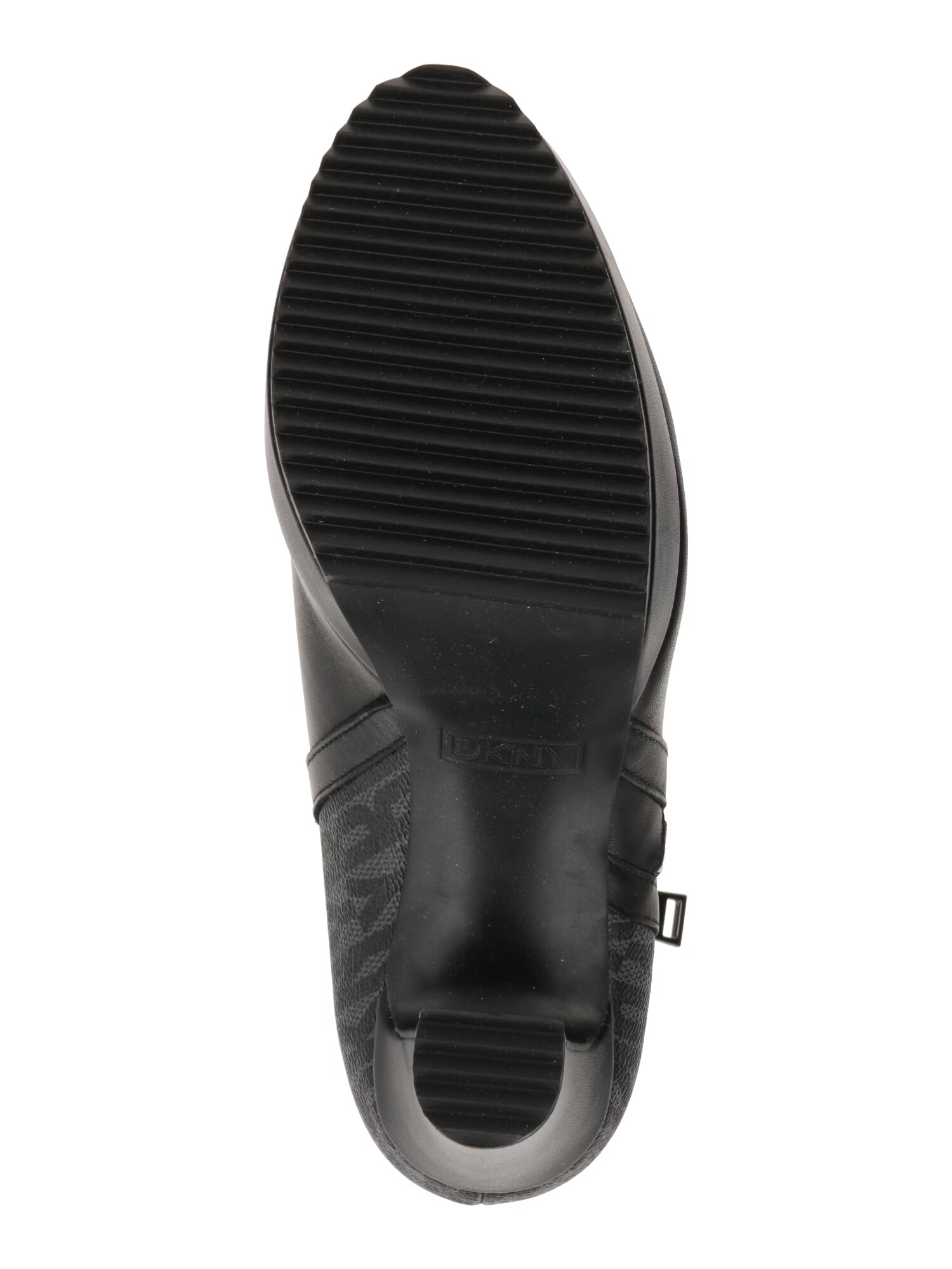 DKNY Botine 'LIANA' gri fumuriu / negru - Pled.ro