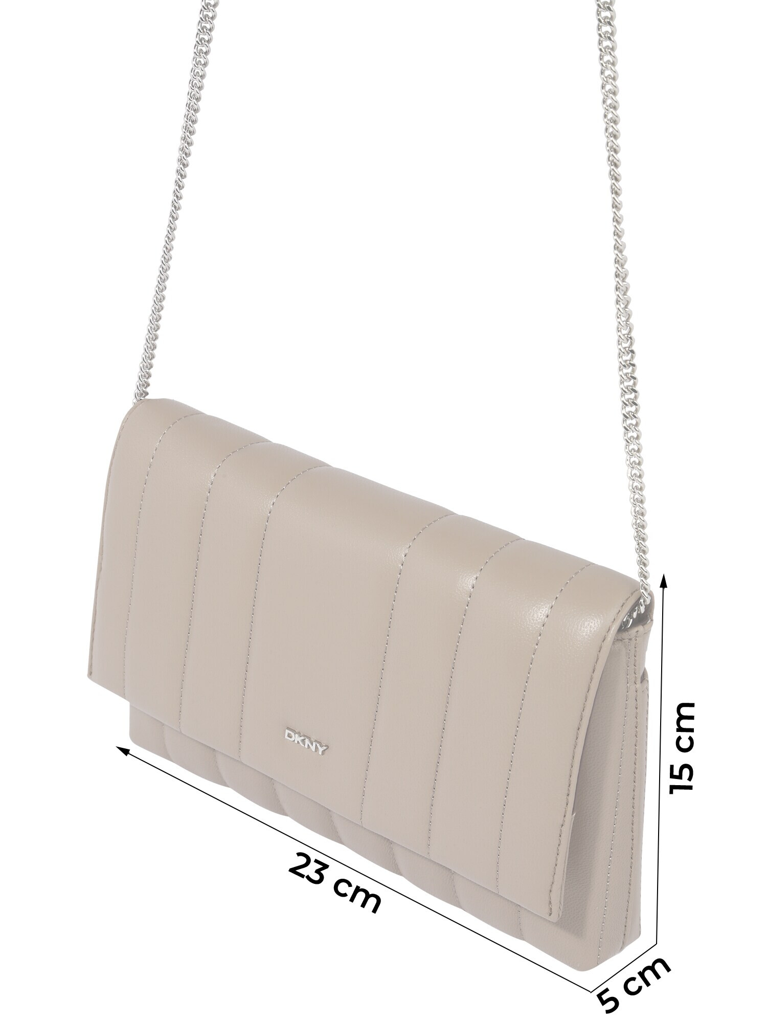 DKNY Clutch gri piatră - Pled.ro