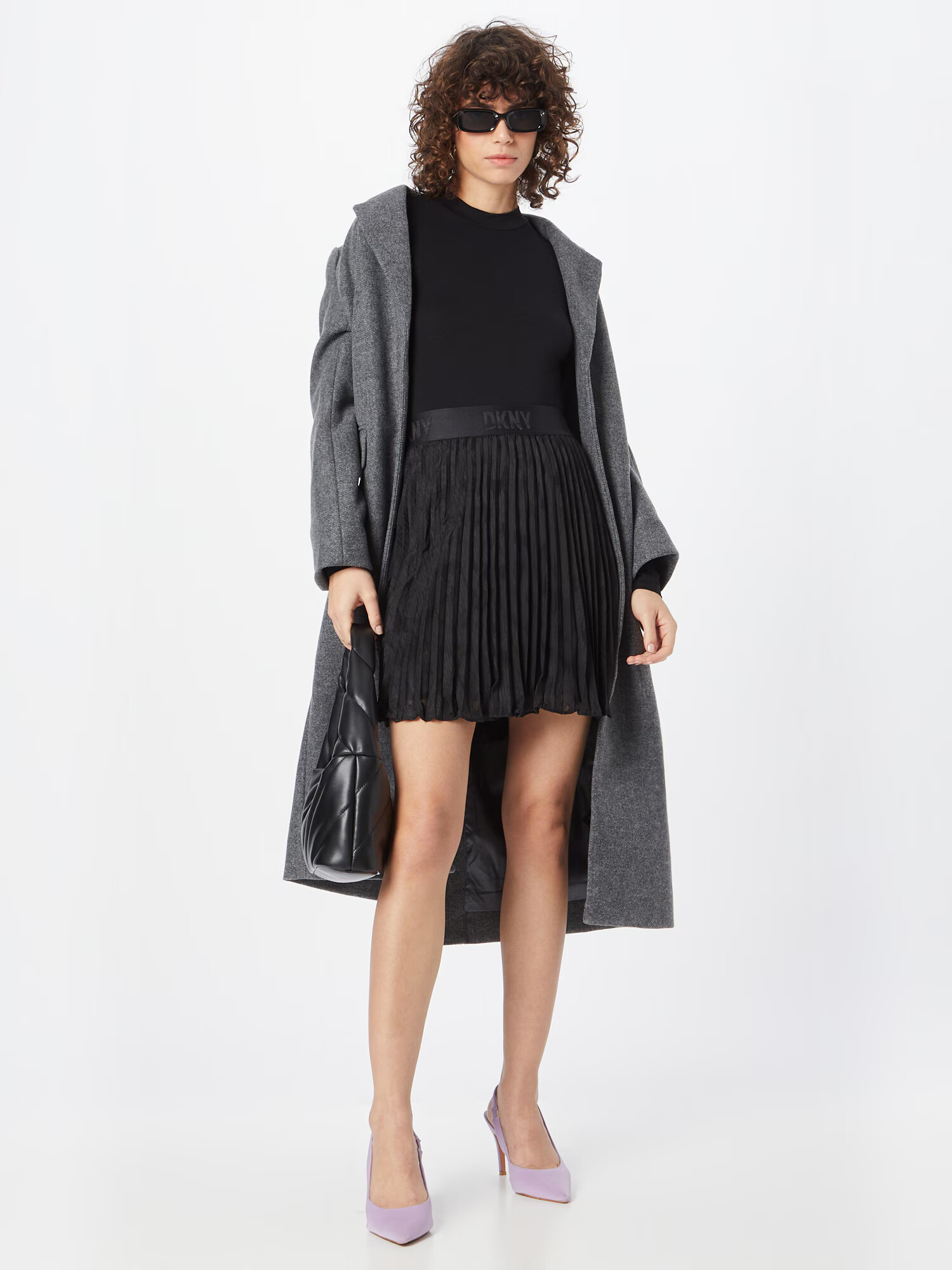 DKNY Fustă negru - Pled.ro