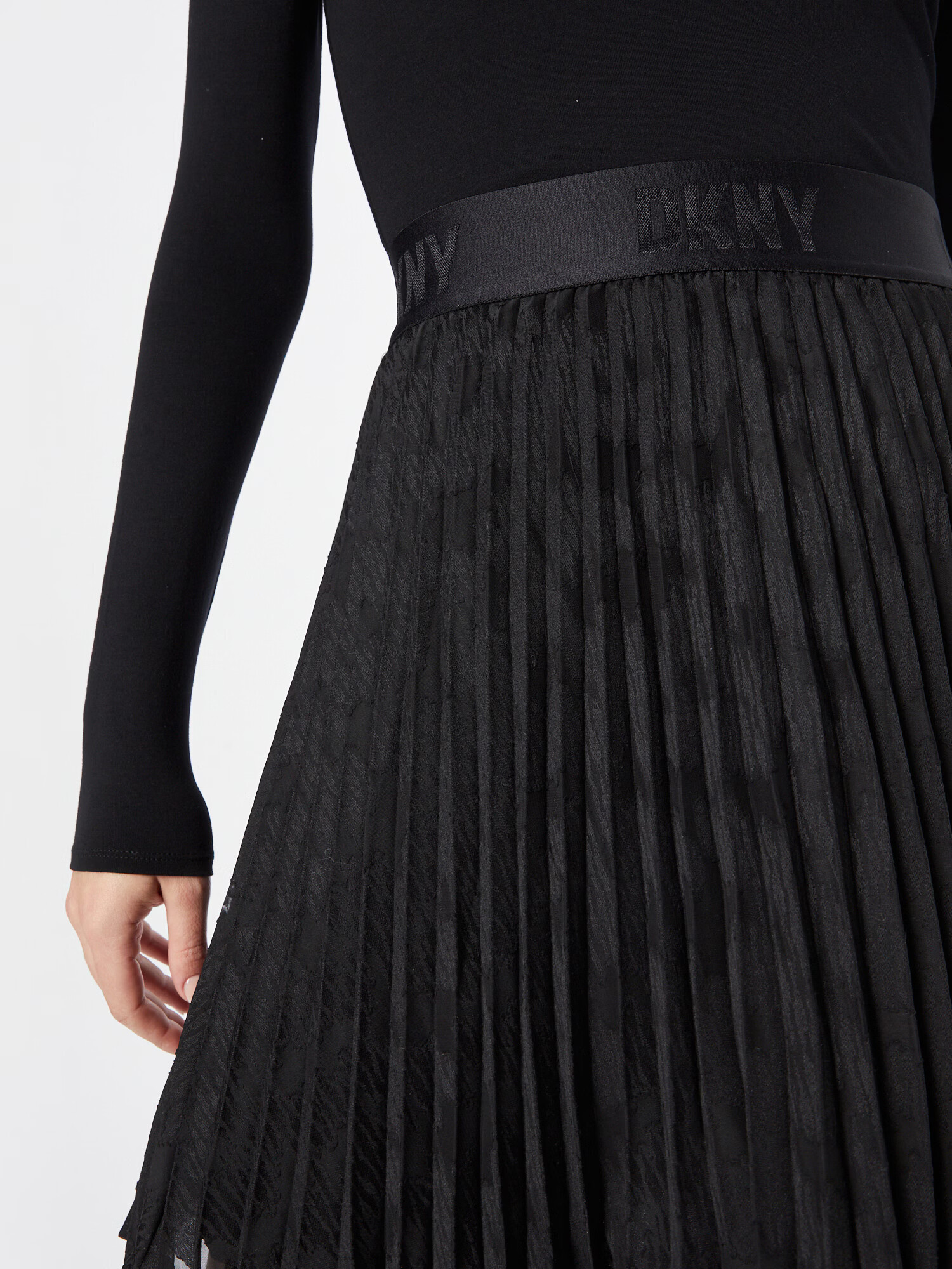 DKNY Fustă negru - Pled.ro