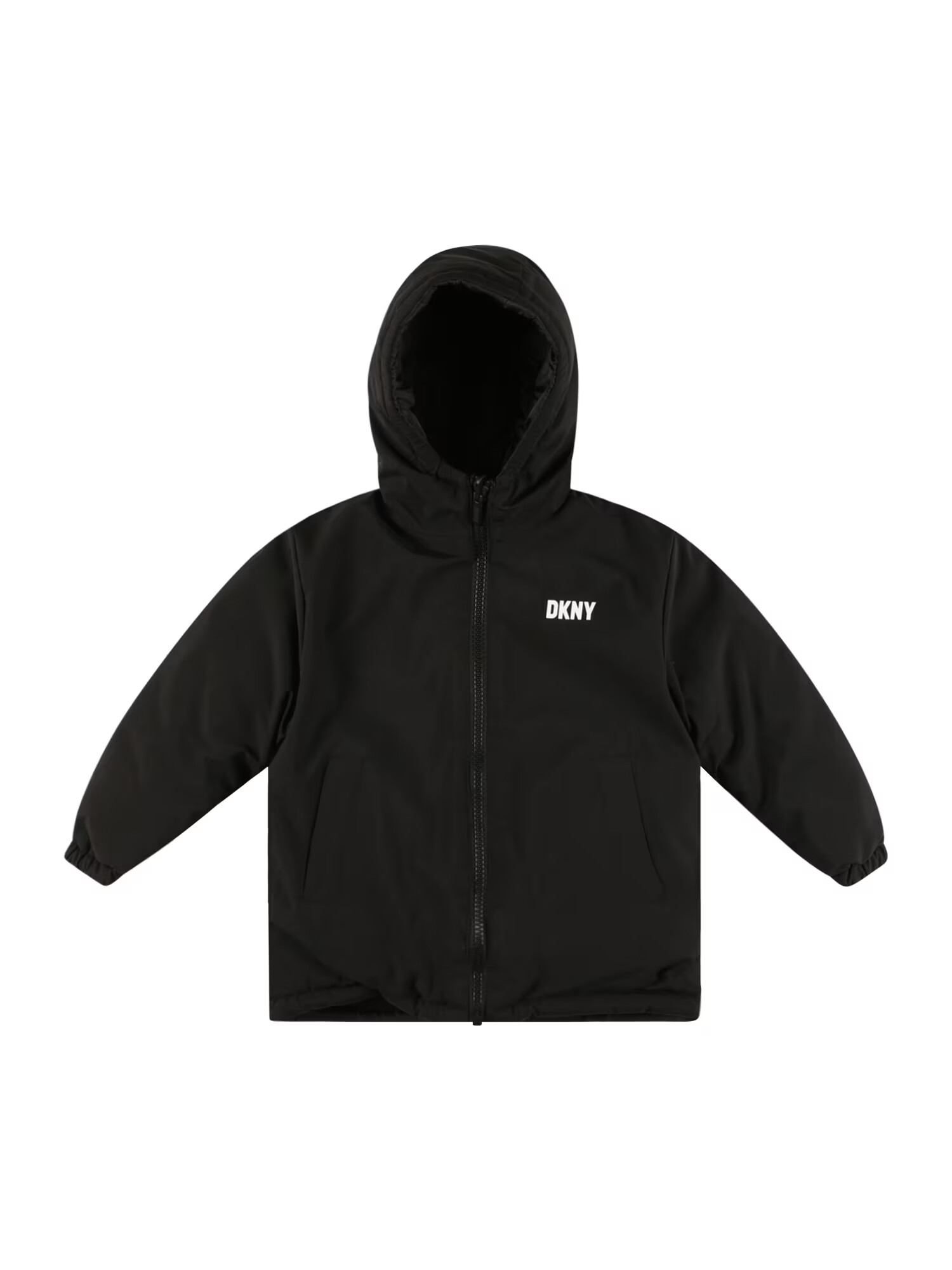 DKNY Geacă de primăvară-toamnă negru / alb - Pled.ro