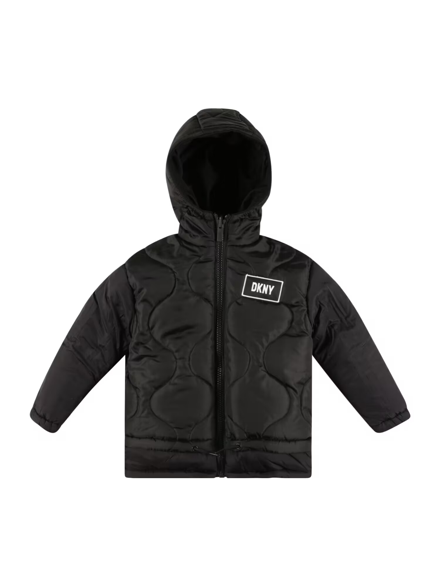 DKNY Geacă de primăvară-toamnă negru / alb - Pled.ro