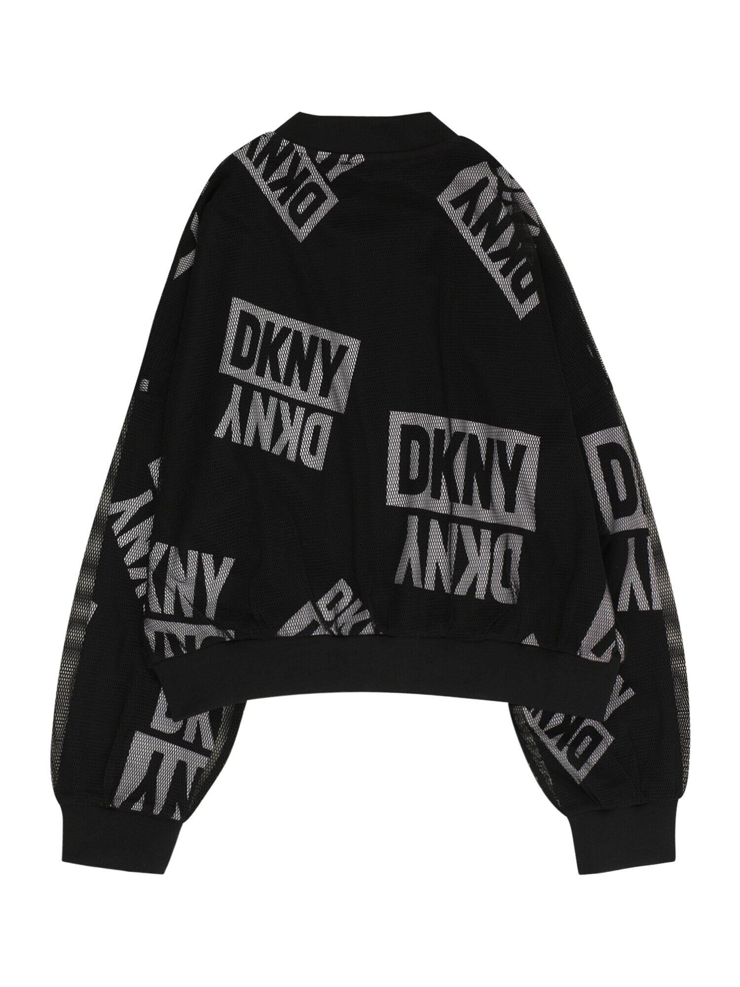 DKNY Hanorac 'FANCY' negru / alb - Pled.ro