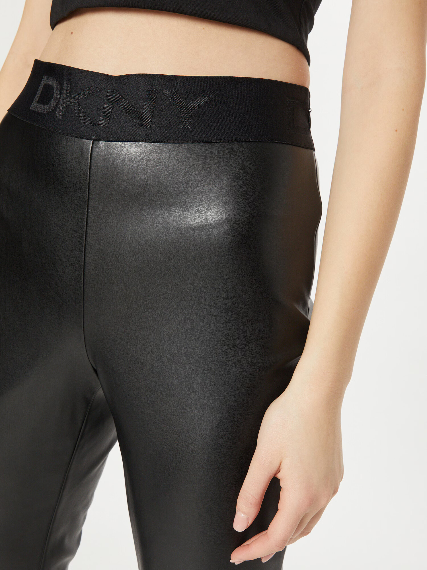 DKNY Leggings negru - Pled.ro