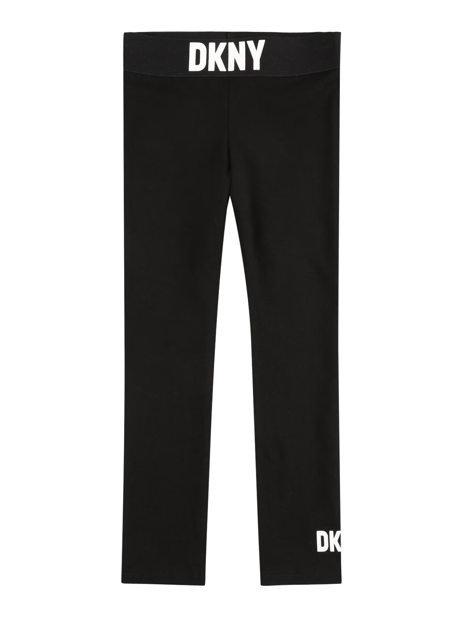 DKNY Leggings negru / alb - Pled.ro