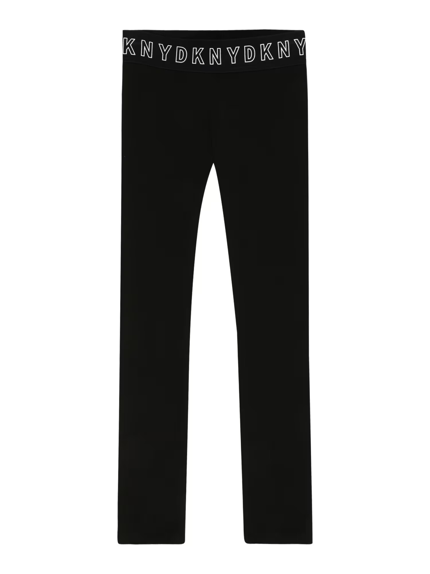 DKNY Leggings negru / alb - Pled.ro