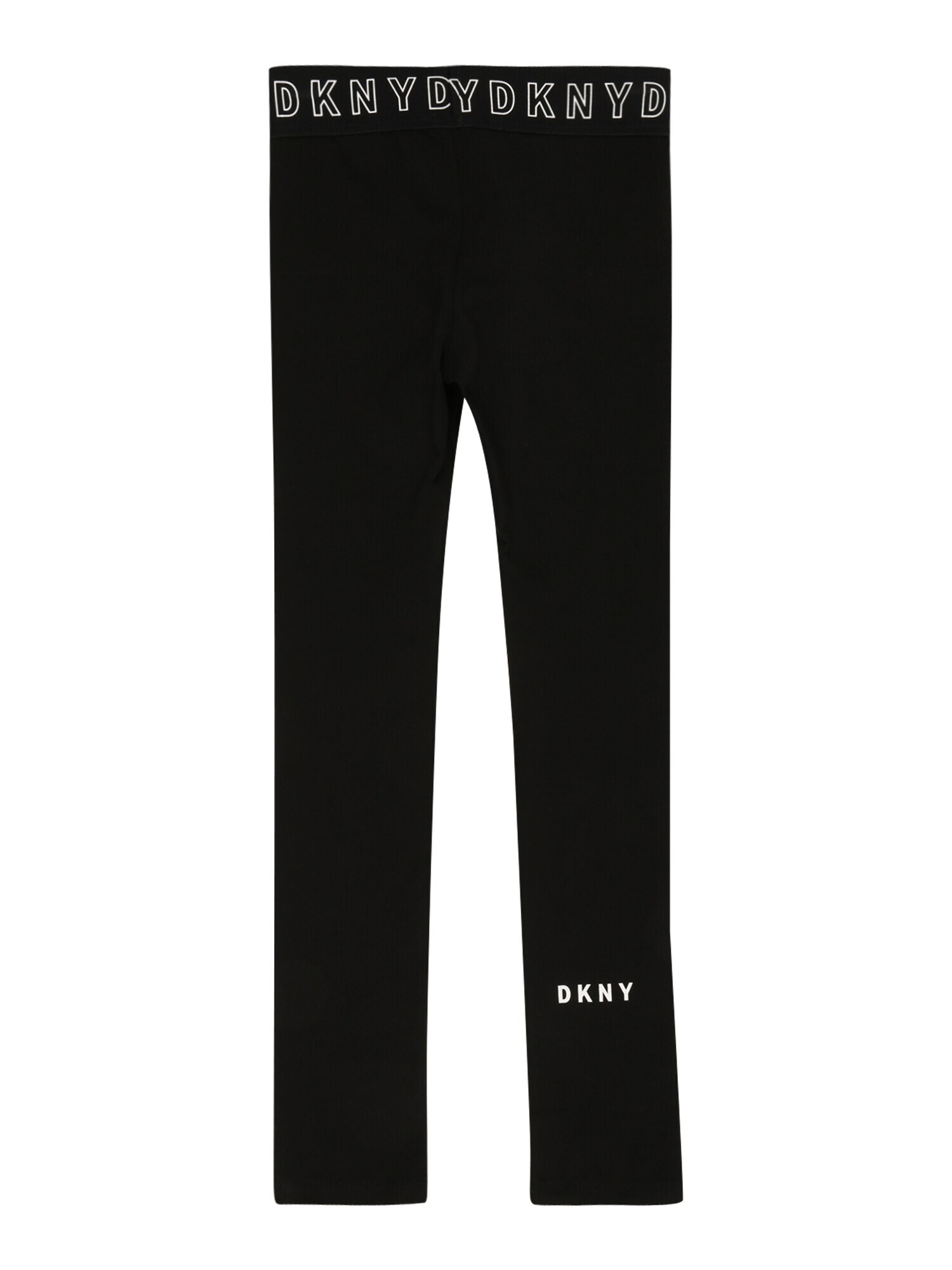 DKNY Leggings negru / alb - Pled.ro