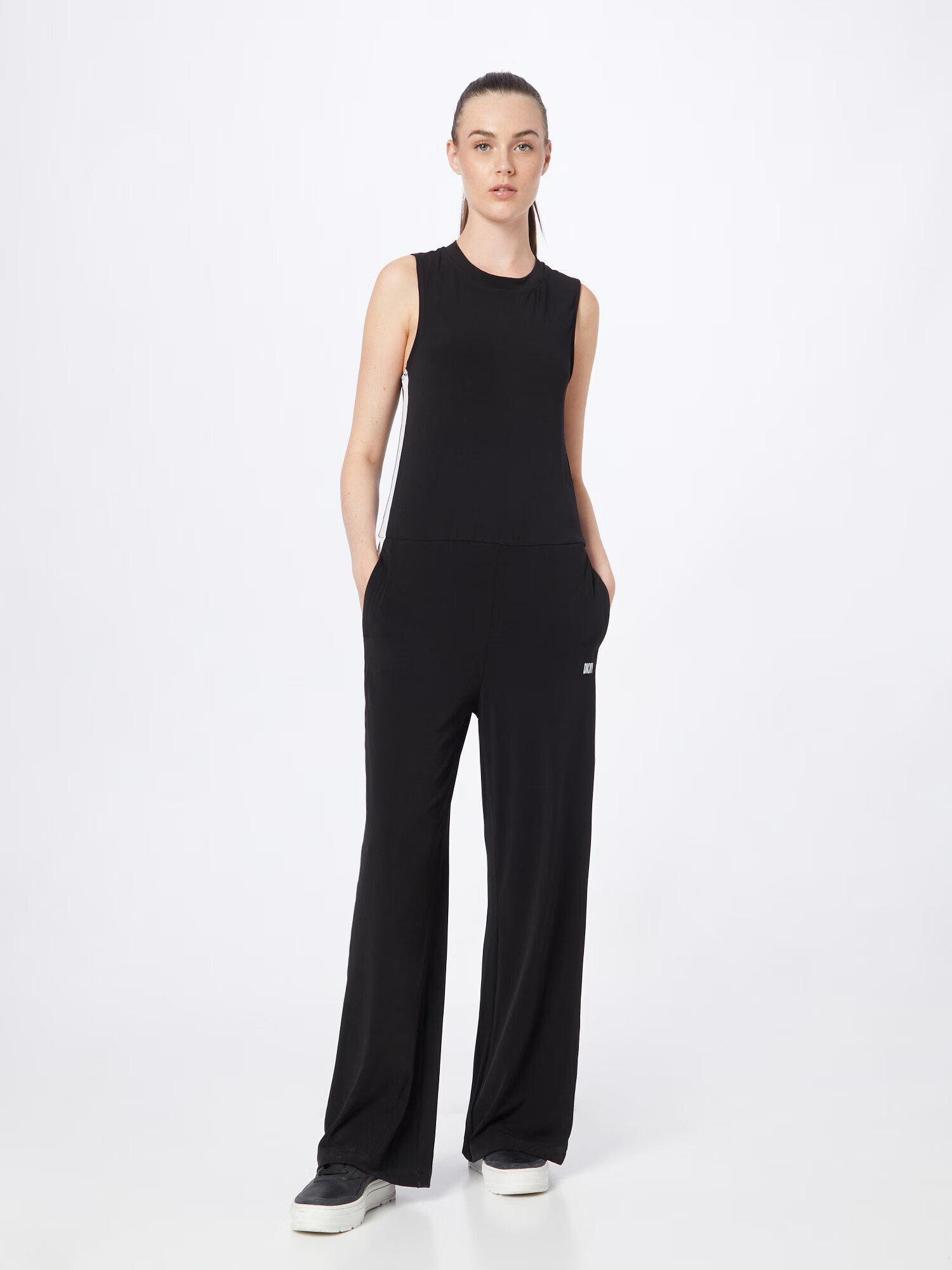 DKNY Performance Îmbrăcaminte sport negru / alb - Pled.ro