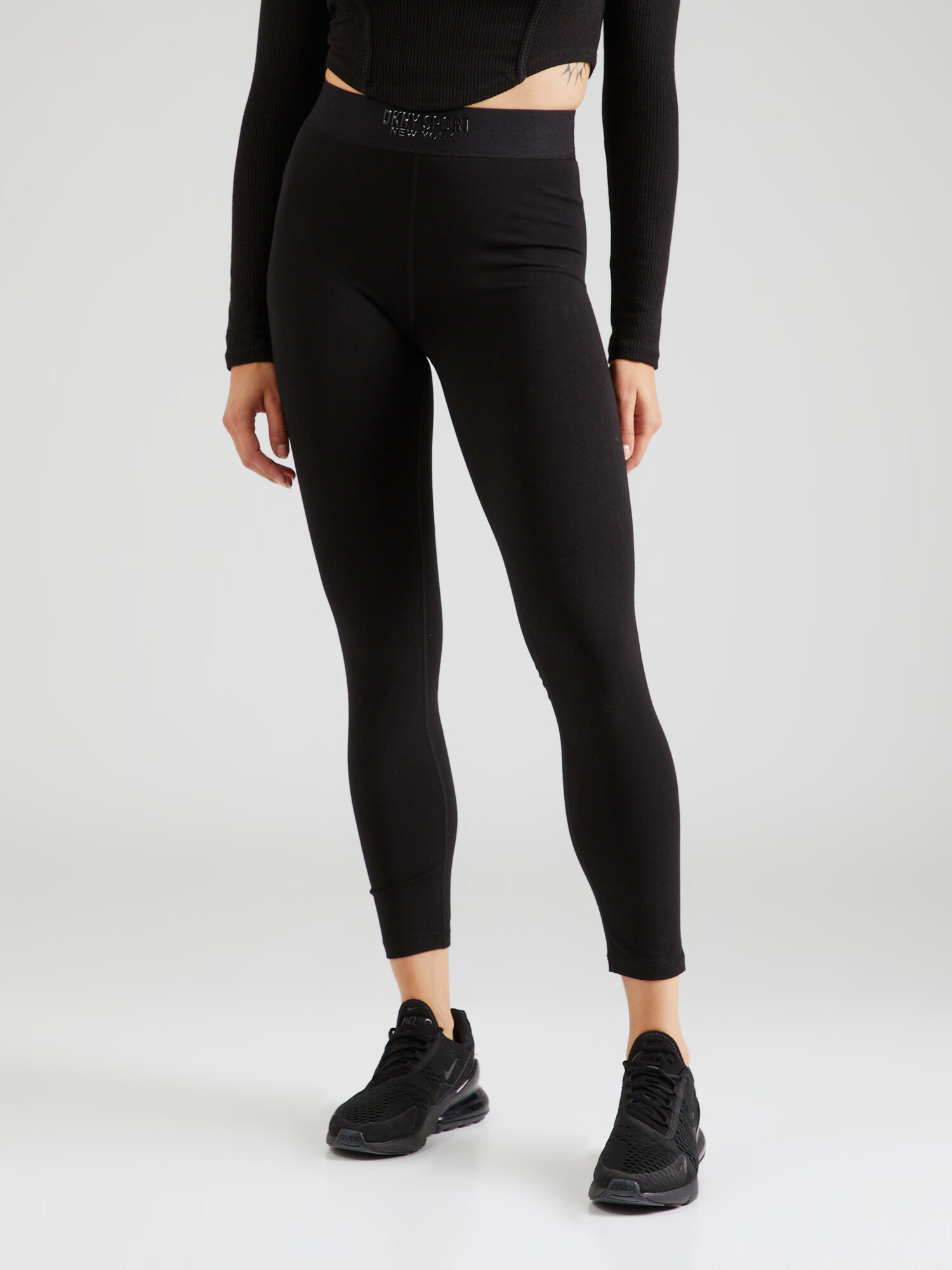 DKNY Performance Pantaloni sport negru - Pled.ro