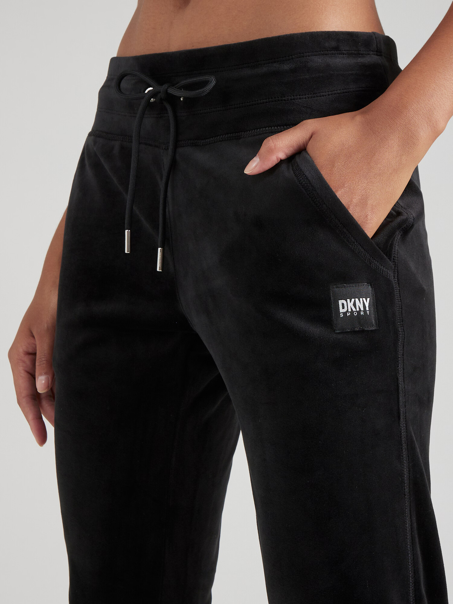 DKNY Performance Pantaloni sport 'PLATINUM' negru - Pled.ro