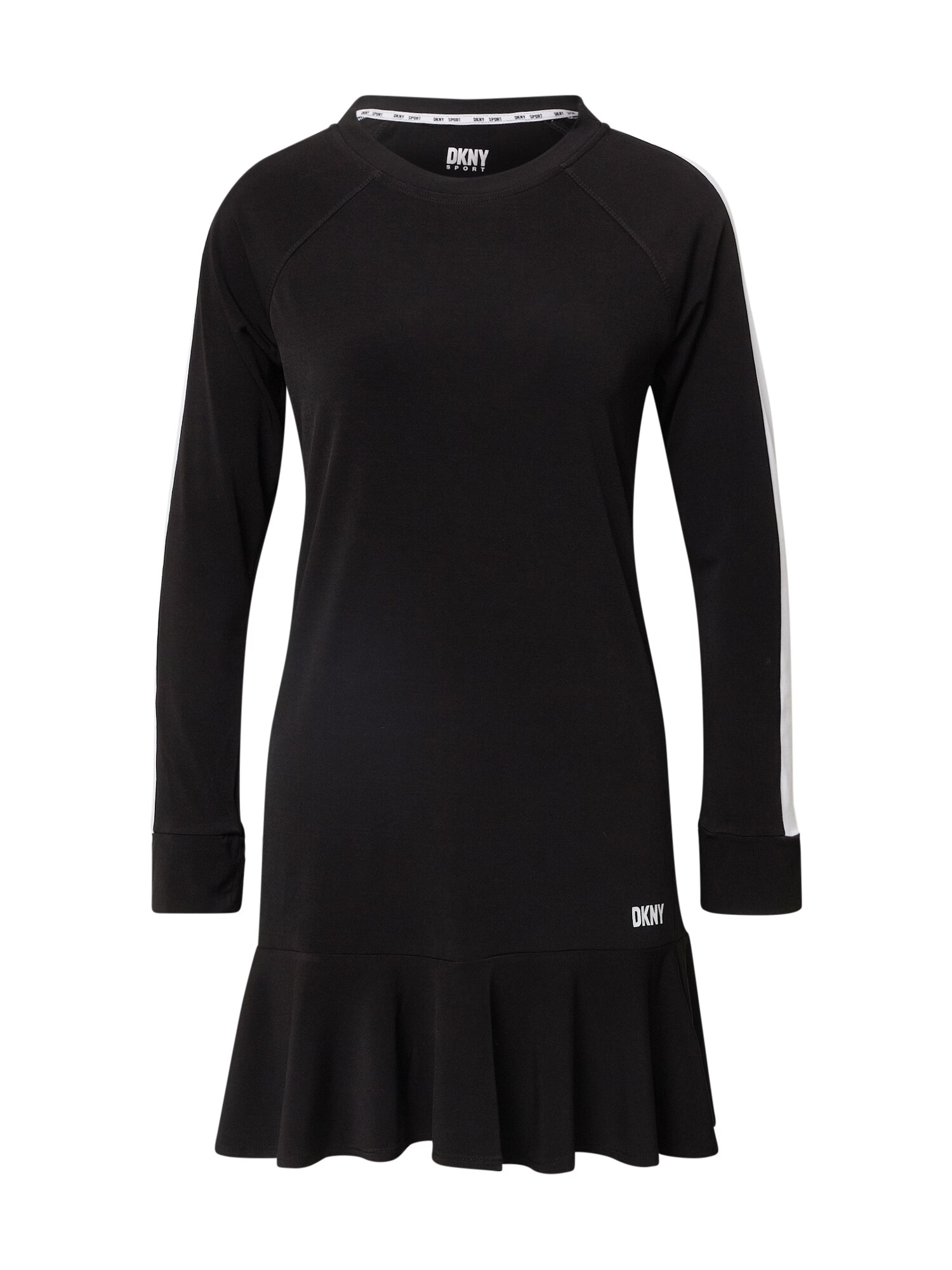 DKNY Performance Rochie sport negru / alb - Pled.ro