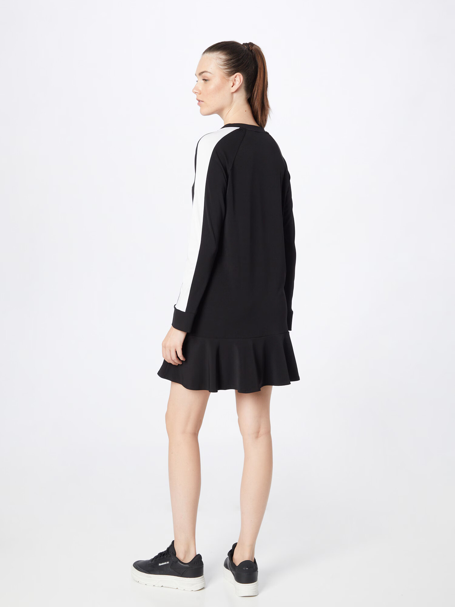 DKNY Performance Rochie sport negru / alb - Pled.ro