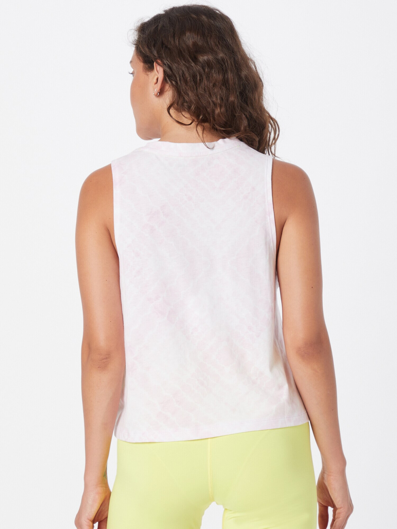 DKNY Performance Sport top 'Shibori' galben citron / roz pastel / alb - Pled.ro